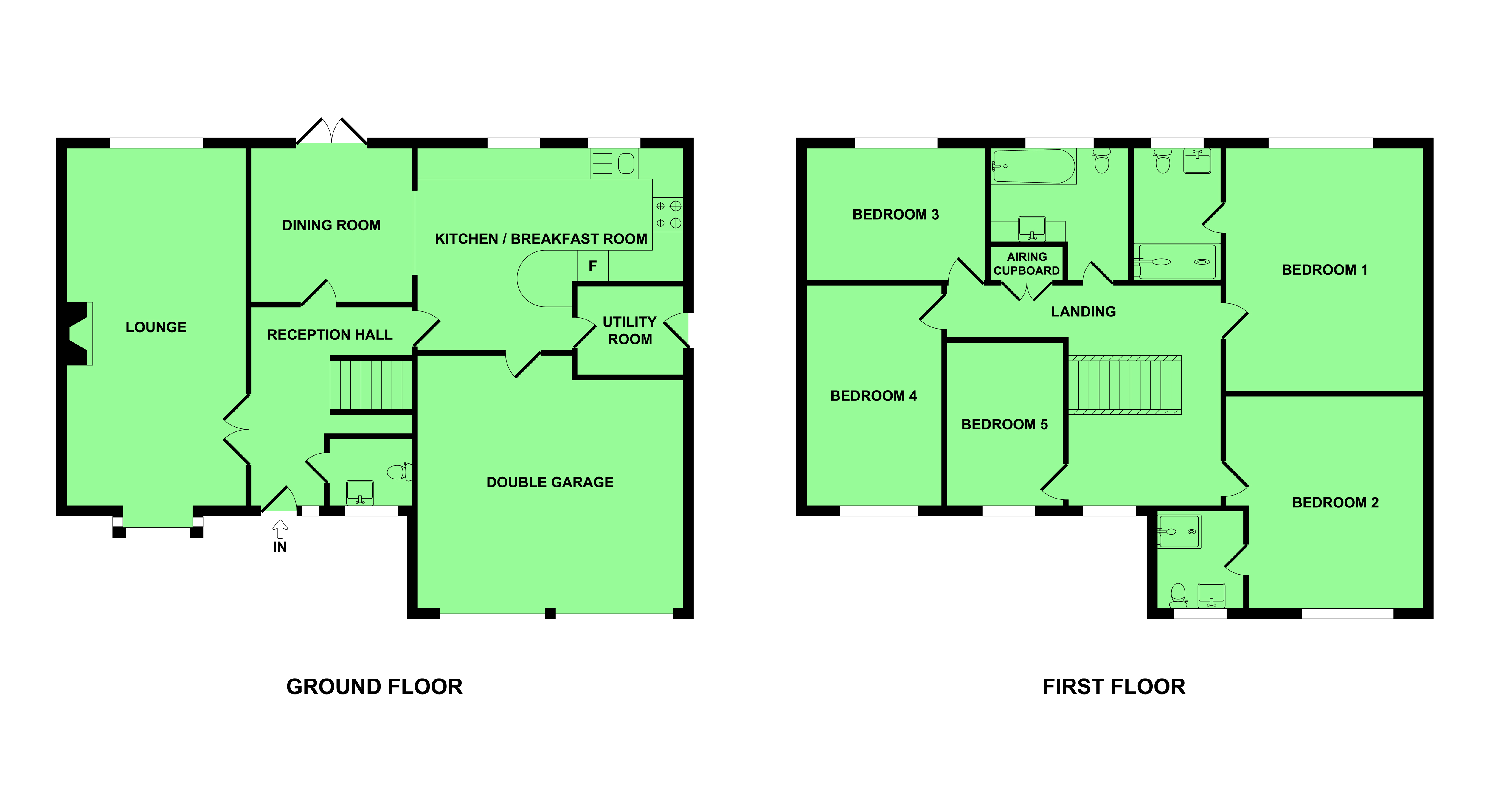 28, Martin De Rye Way, Great Yarmouth floorplan