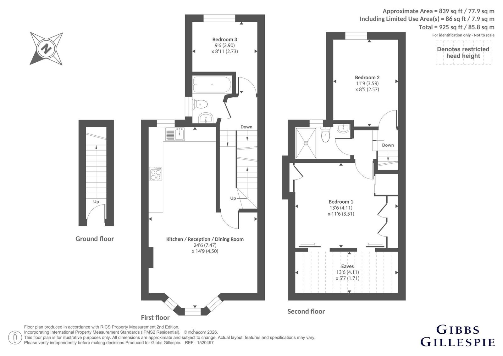 49A,, Dudley Gardens, London floorplan