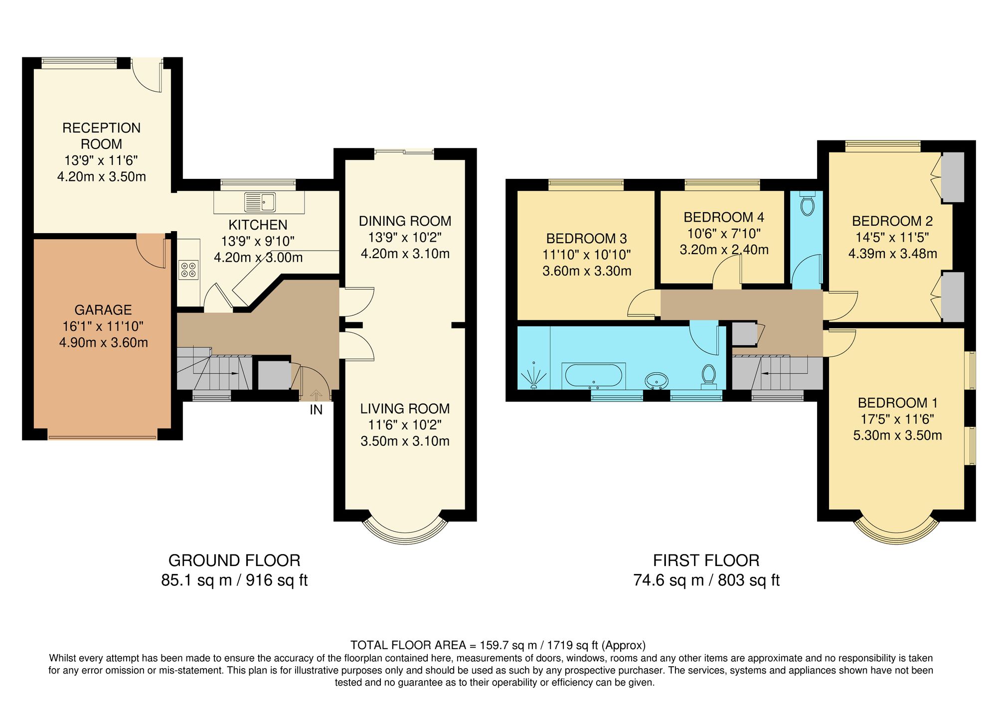 49, Brian Avenue, South Croydon, CR2 floorplan