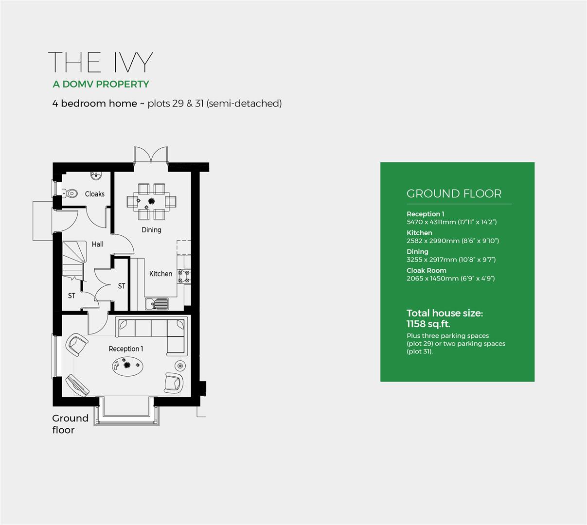 Plot 29, Ivy, Severn Meadows, Upton Upon Severn floorplan