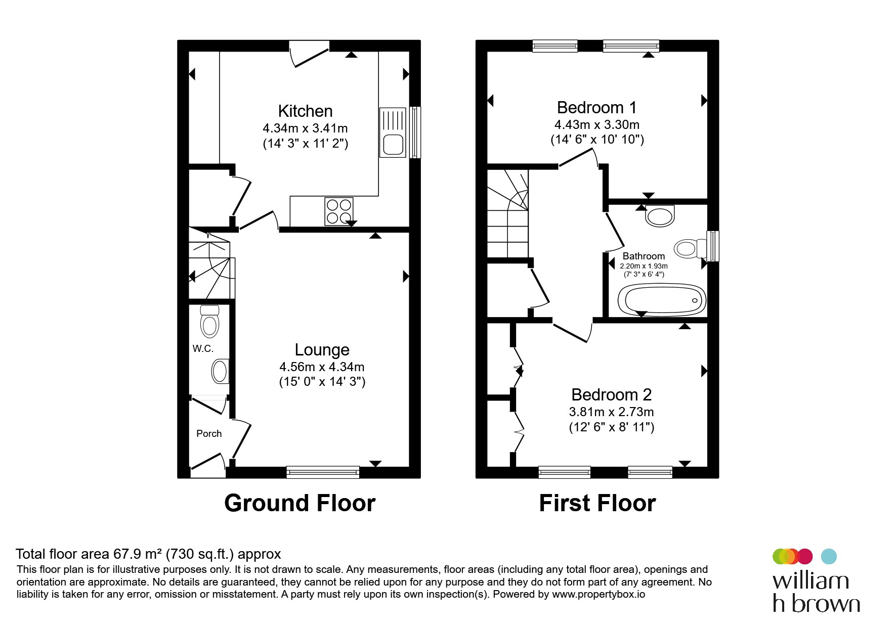 4, Dane Cottages, Haverhill Road, Haverhill floorplan