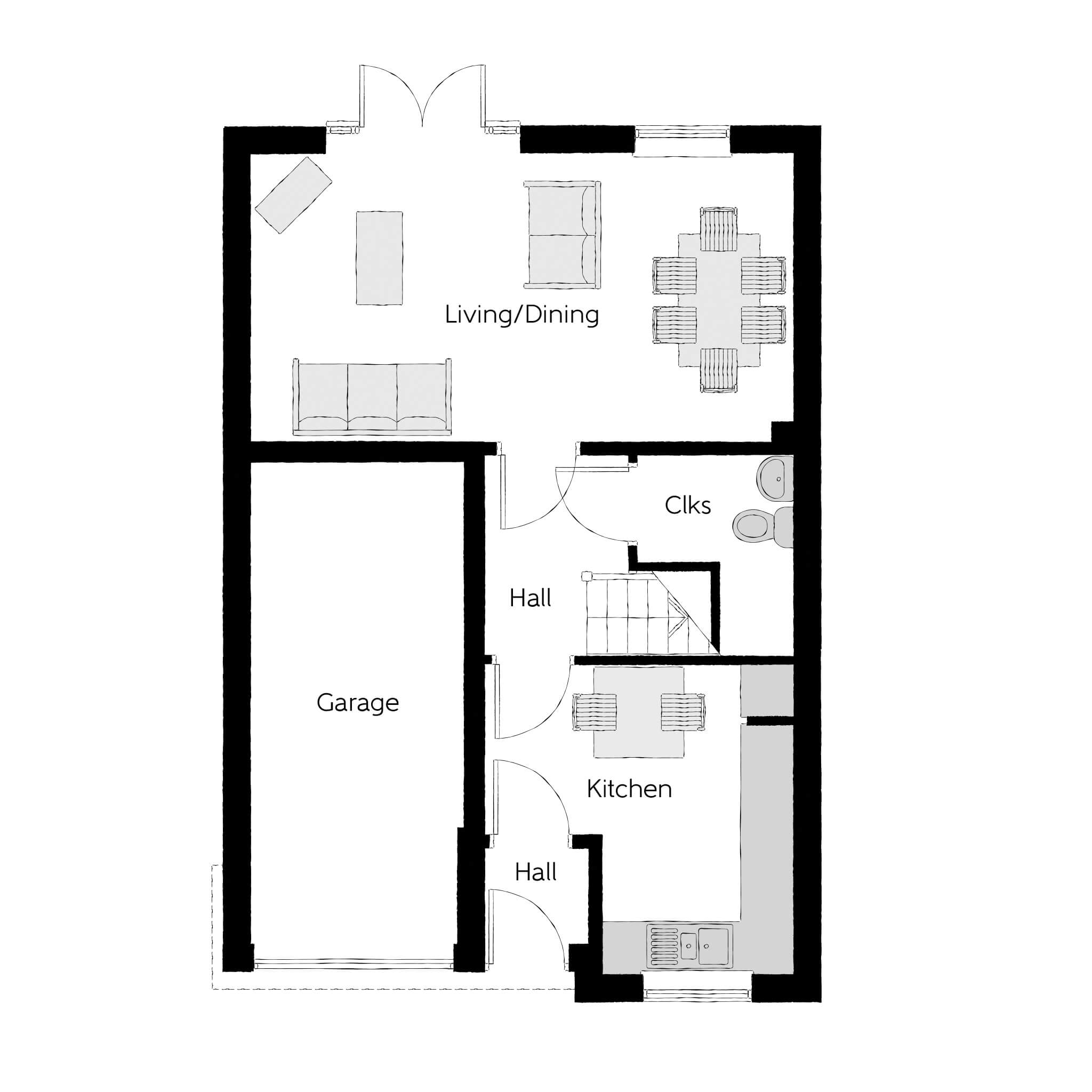 80, Beveridge Lane, Ellistown floorplan