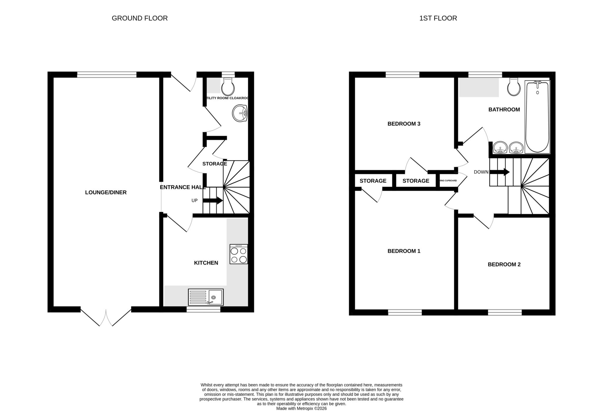 14, Beech Way, Norwich floorplan
