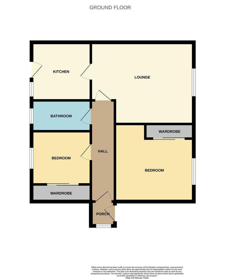 117, Den Walk, Buckhaven floorplan