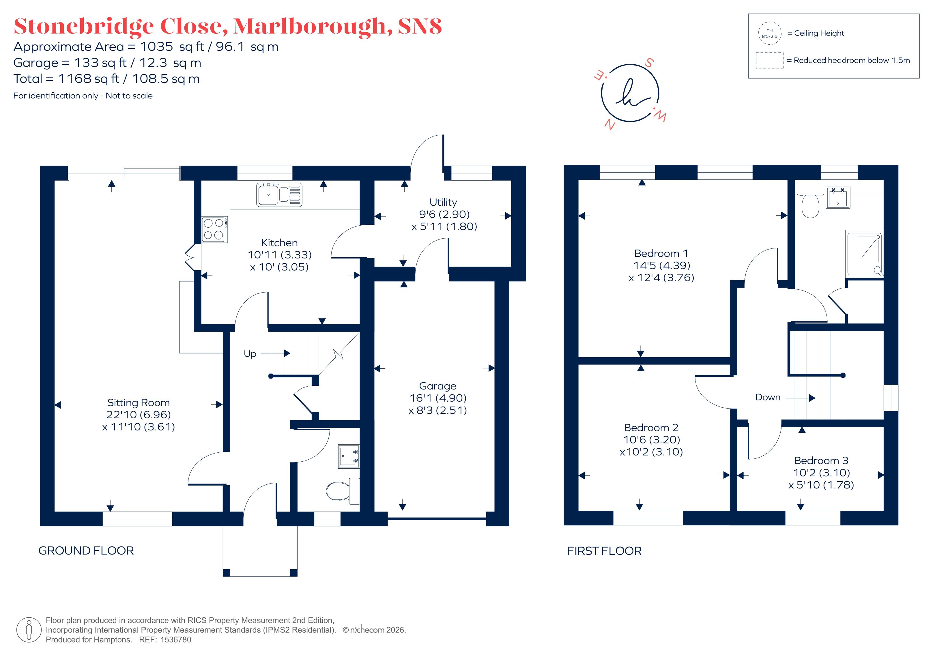 Stonebridge Close, Marlborough floorplan