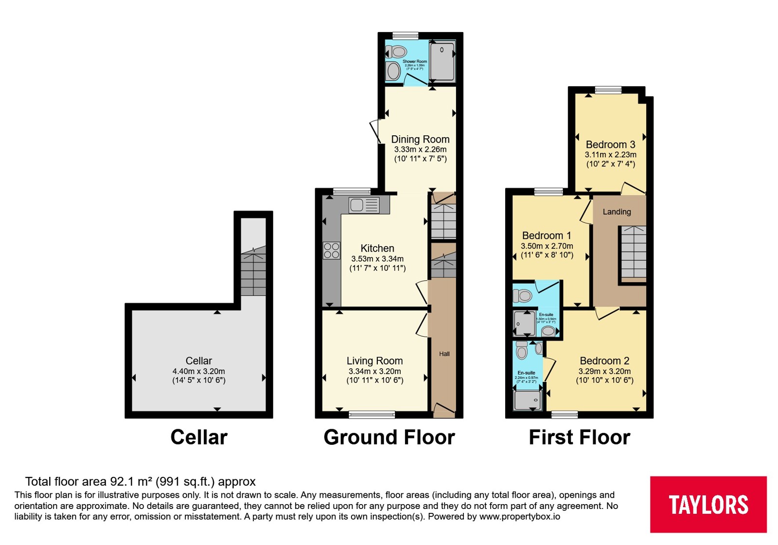 52, Stanhope Road, Northamptonshire floorplan