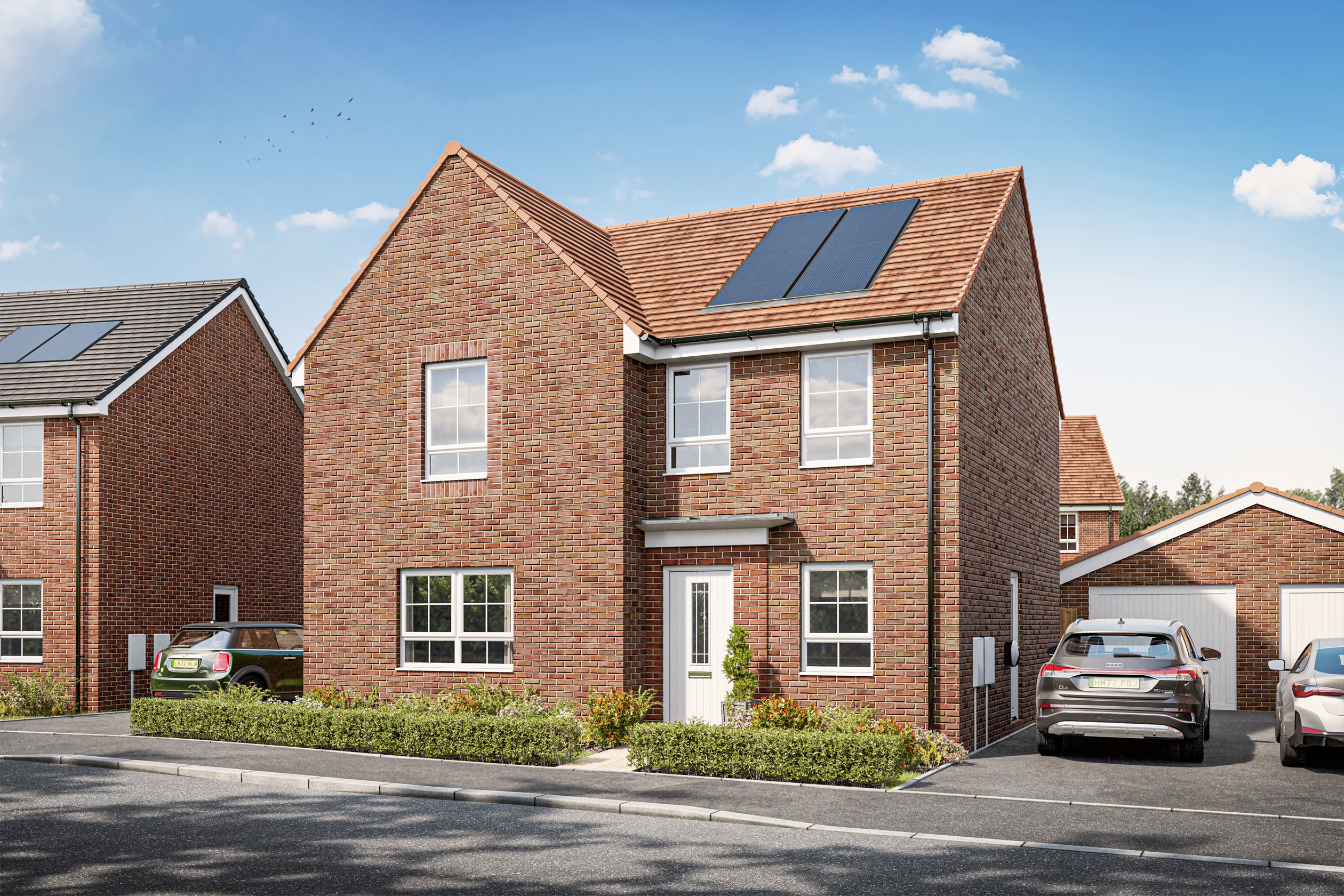 External CGI Of The Rowan House Type