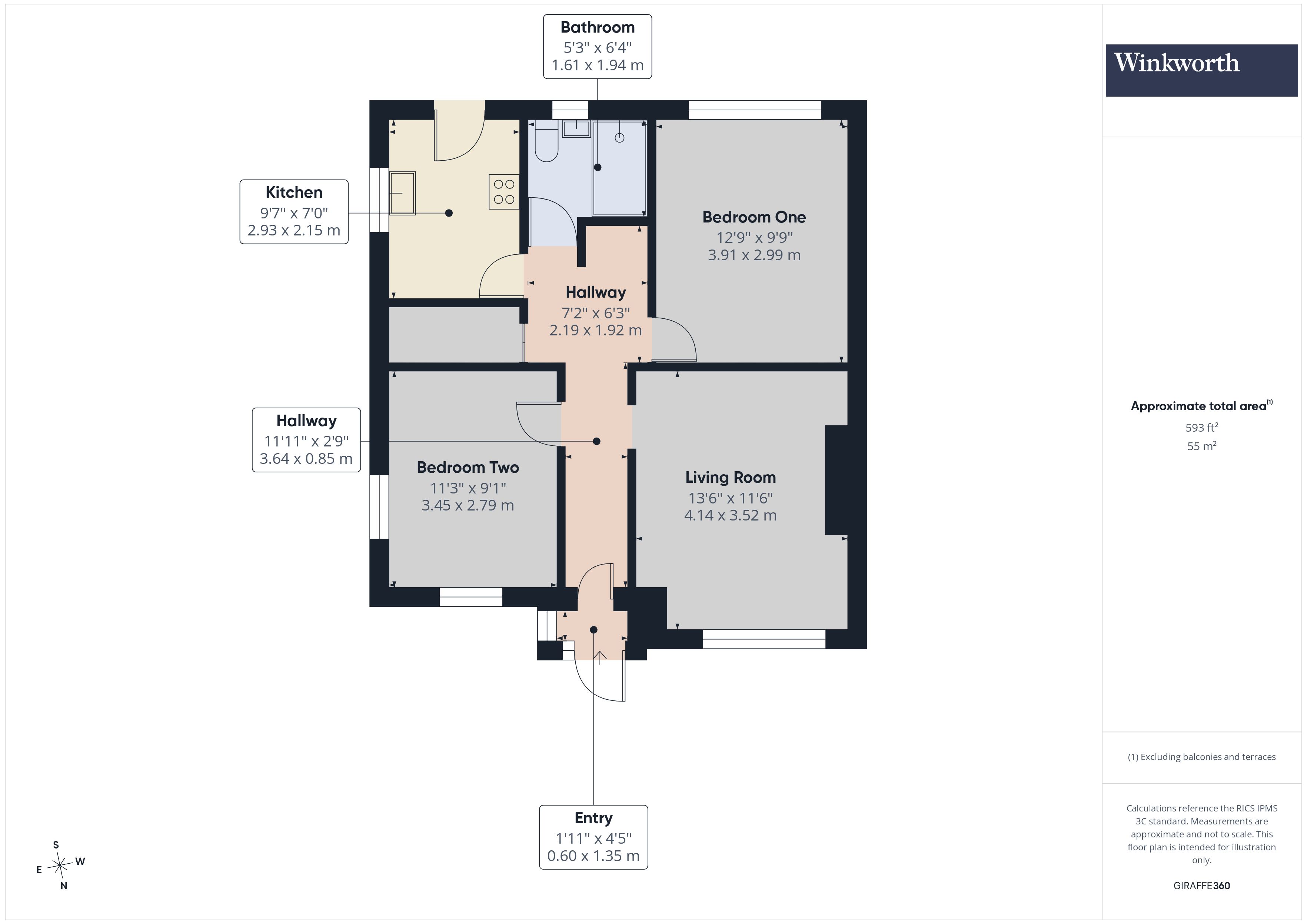 34, Verona Drive, Surbiton floorplan