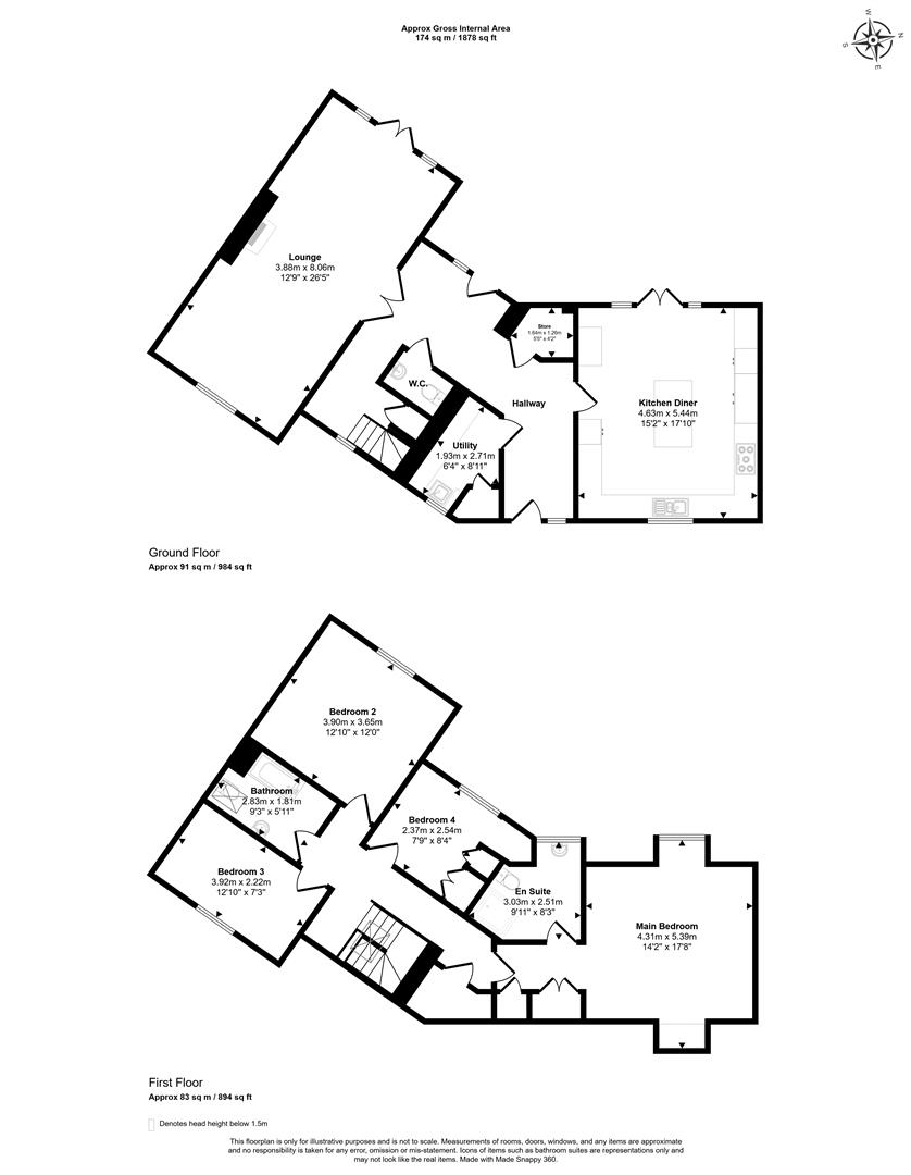 New Cottage, Milton On Stour, Gillingham floorplan