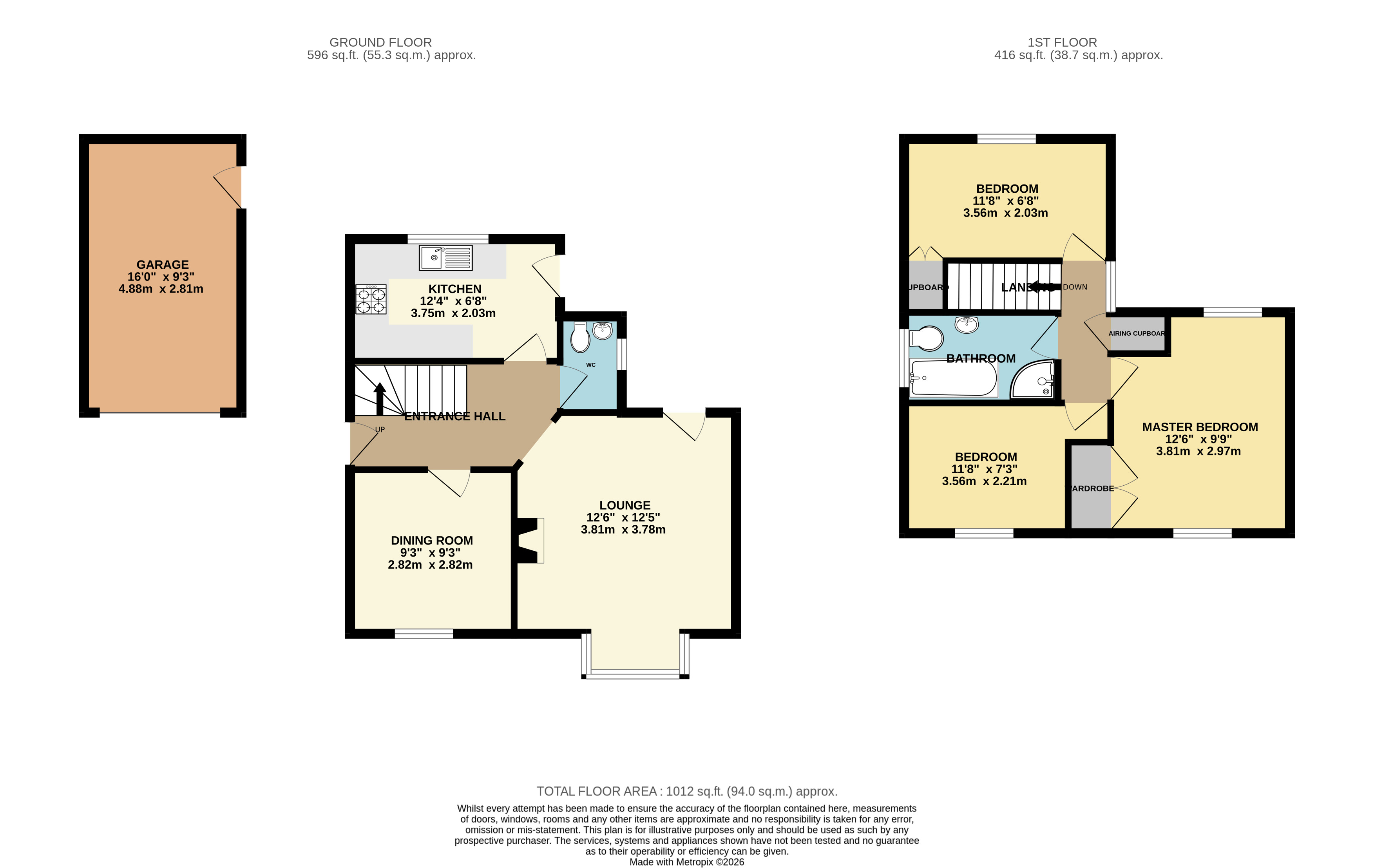 4, Silver Street, Westbury, Witlshire floorplan