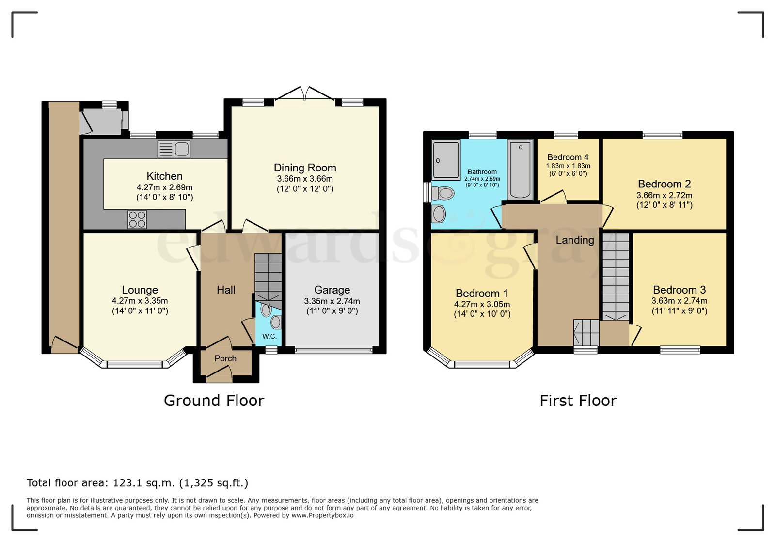 400, Chester Road, Castle Bromwich floorplan