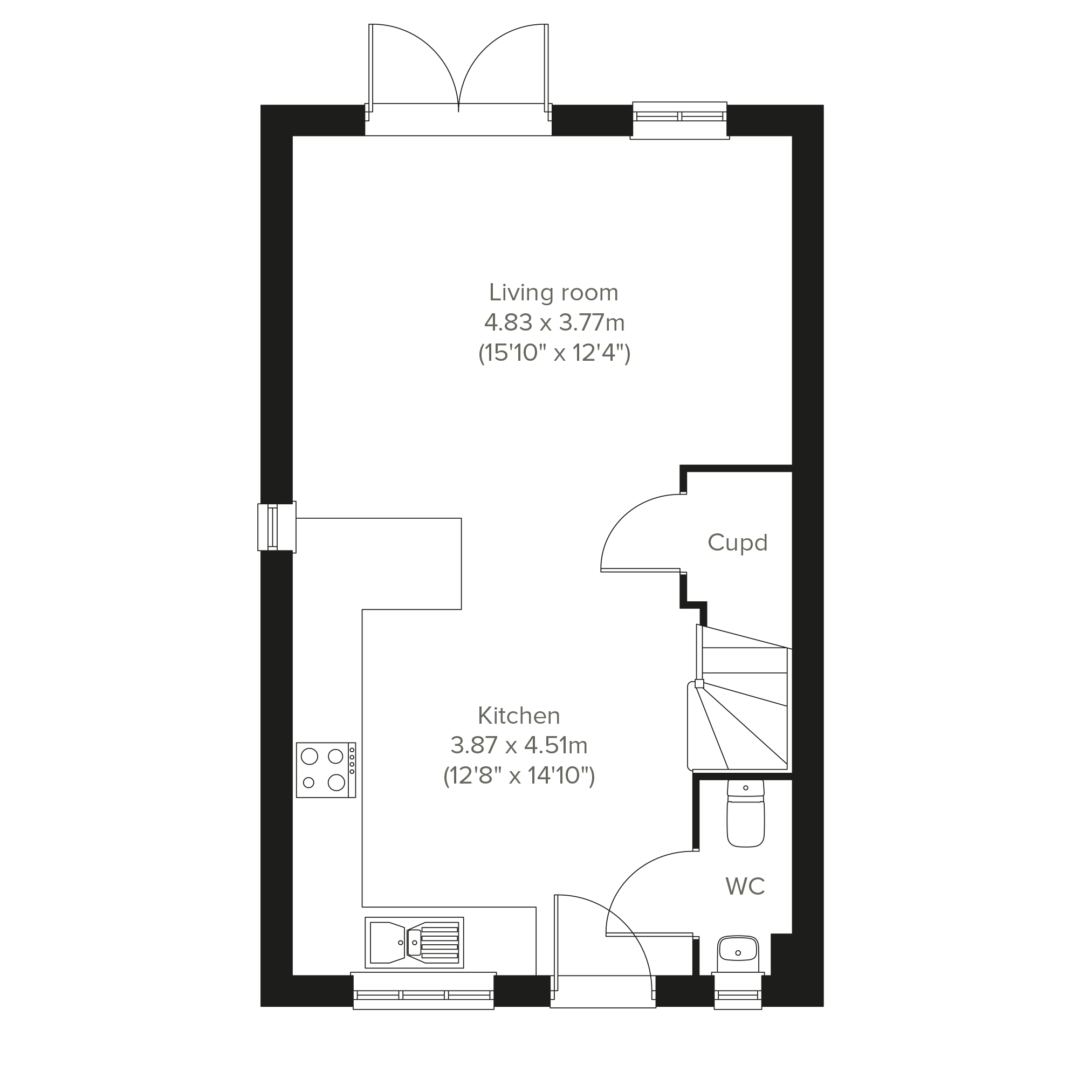 108, Kingsley Drive, Harrogate floorplan