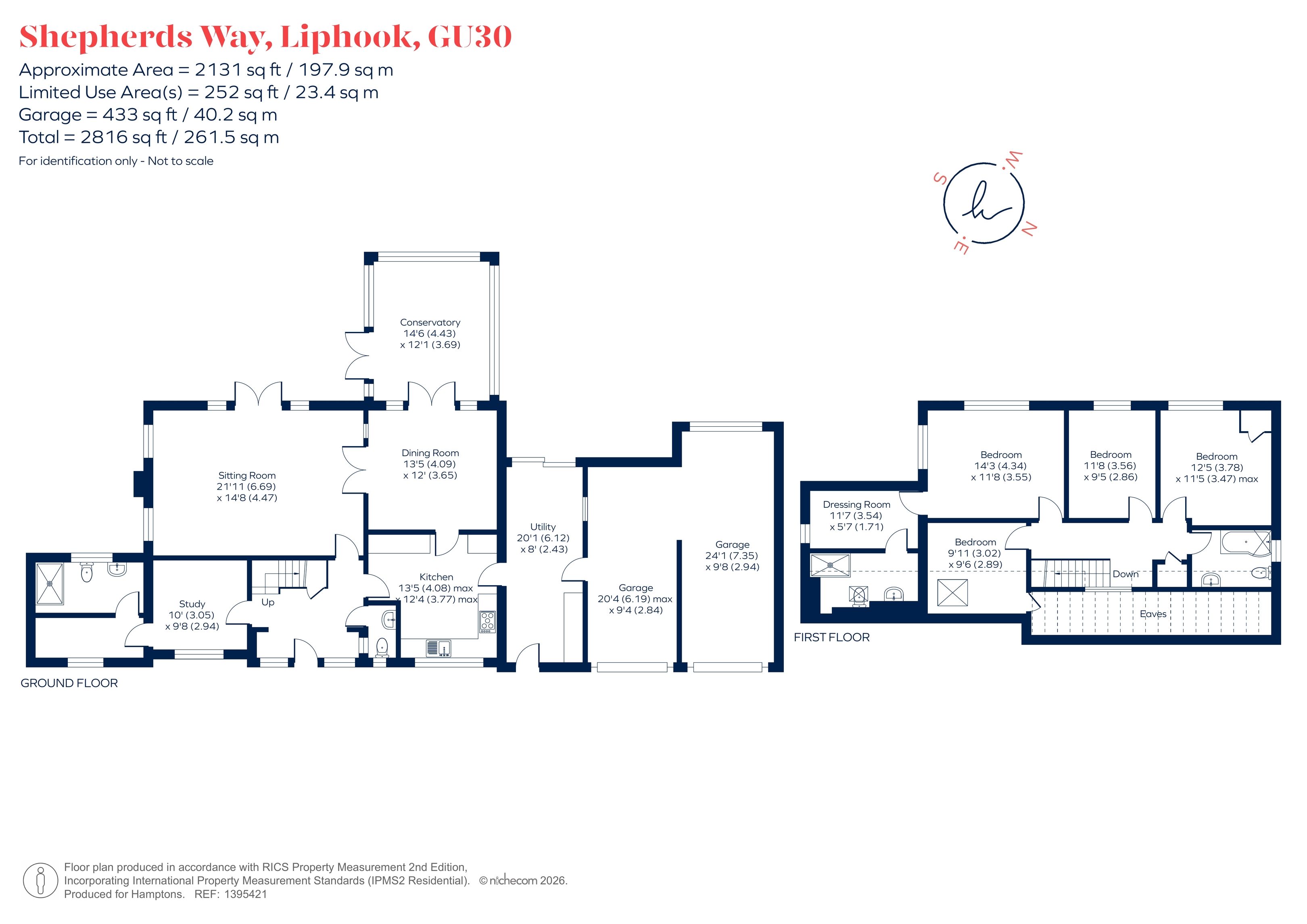 21, Shepherds Way, Liphook floorplan
