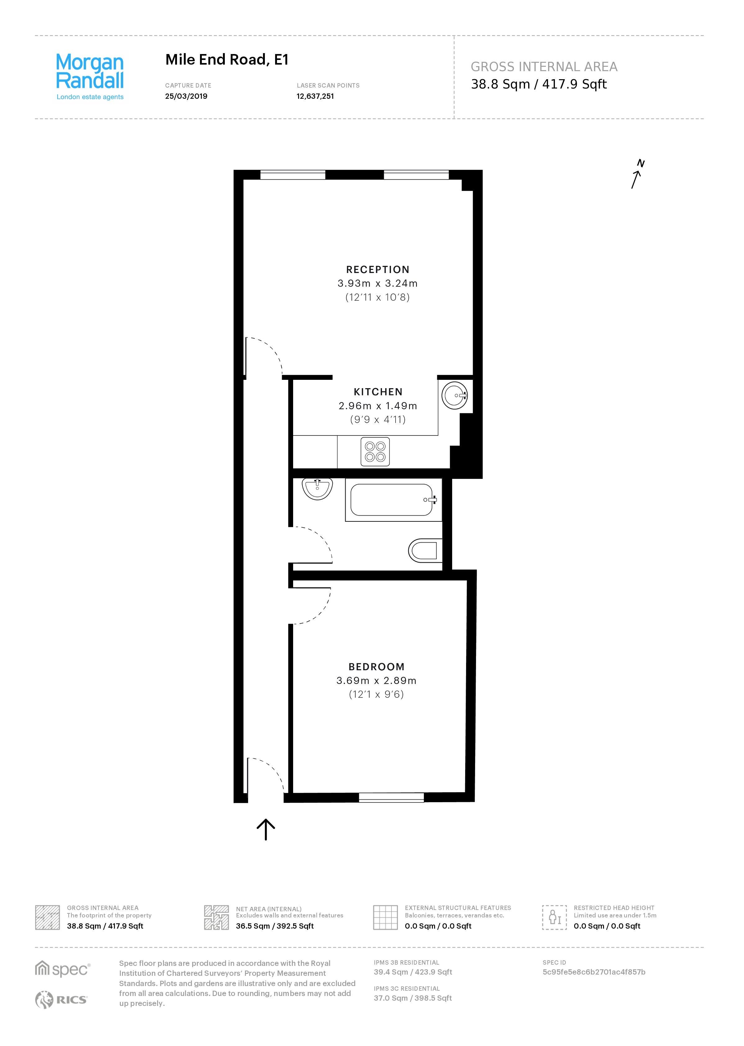 1 Bedrooms Flat to rent in Mile End Road, London E1