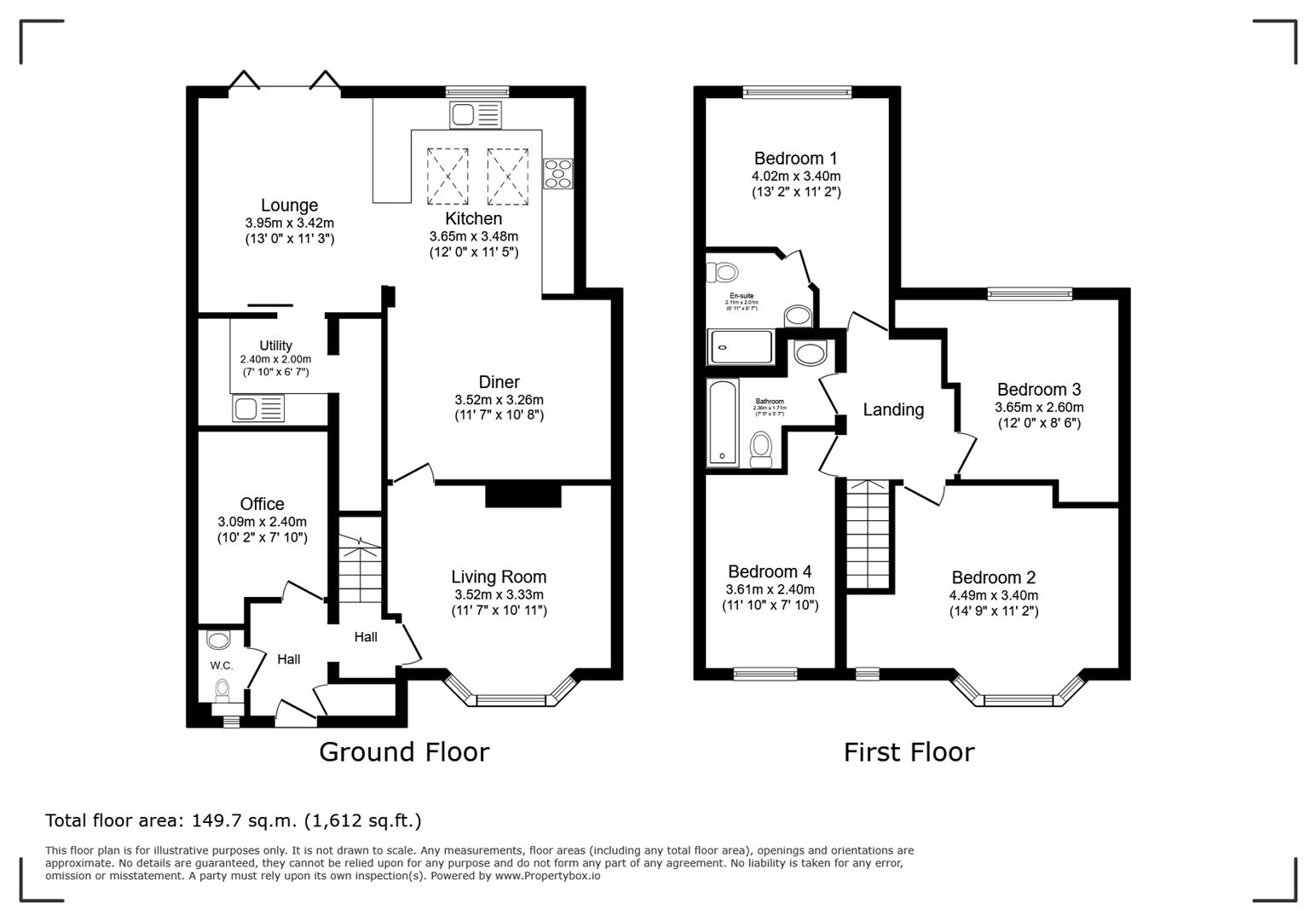 12, Farnsfield Avenue, Nottingham floorplan