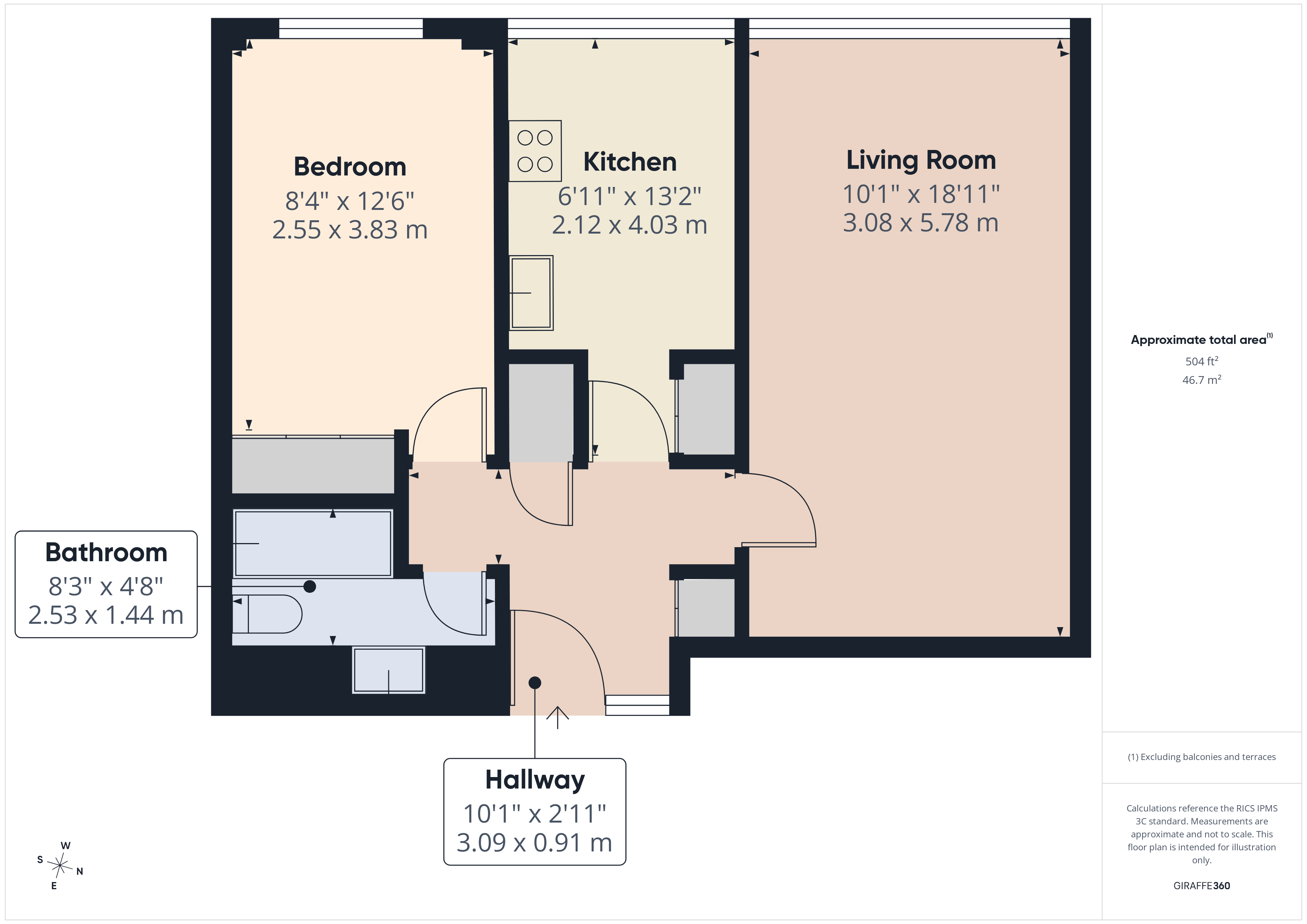 Charlotte Despard Avenue, London floorplan