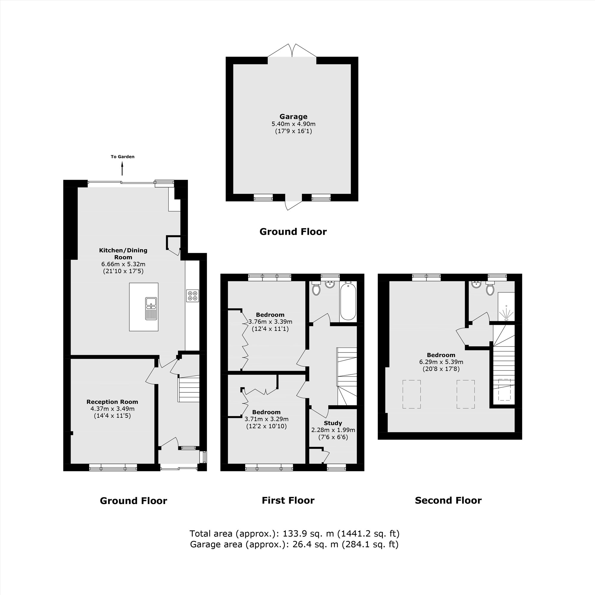34, Fieldend Road, London floorplan
