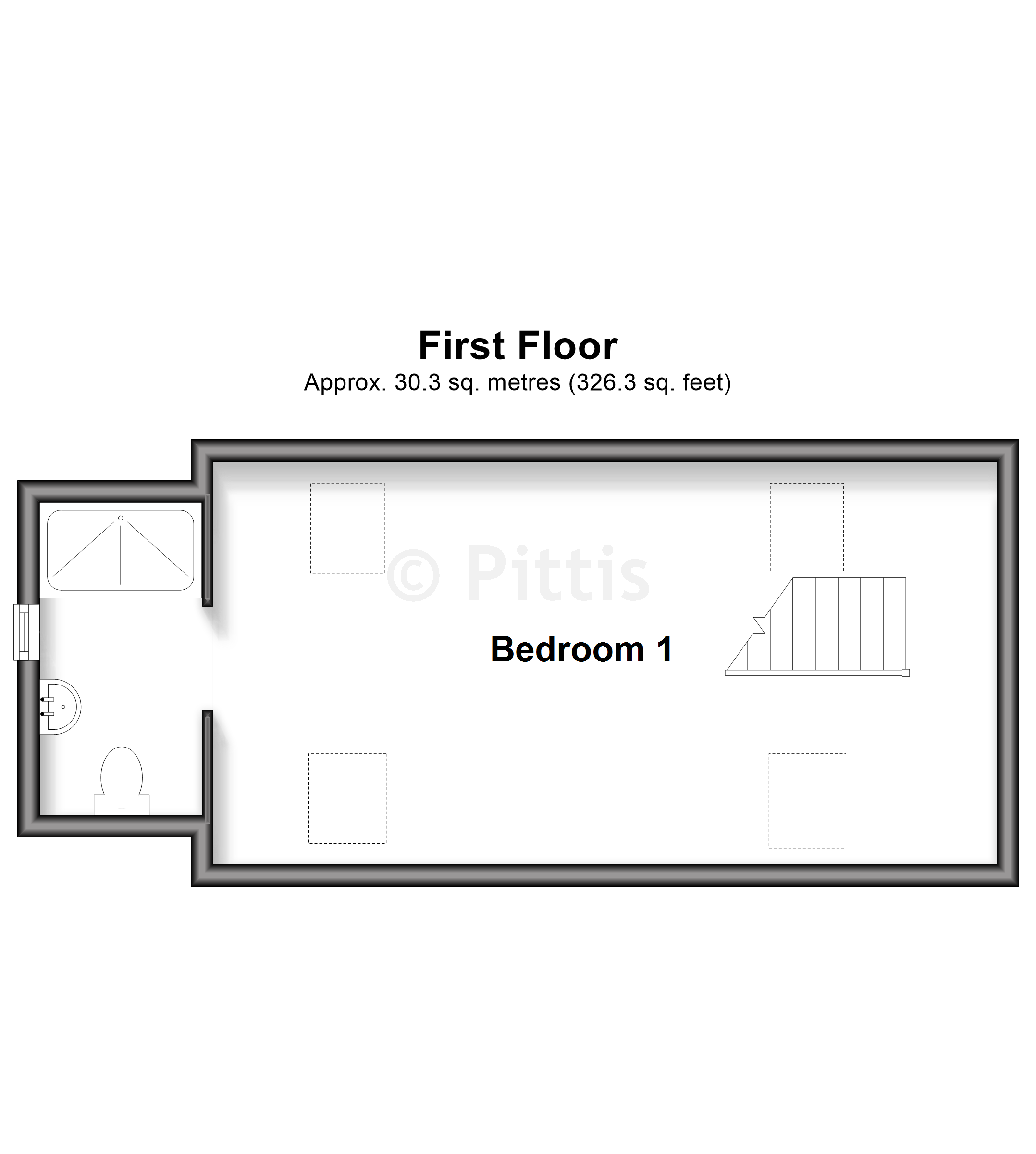 96, Clatterford Road, Newport floorplan