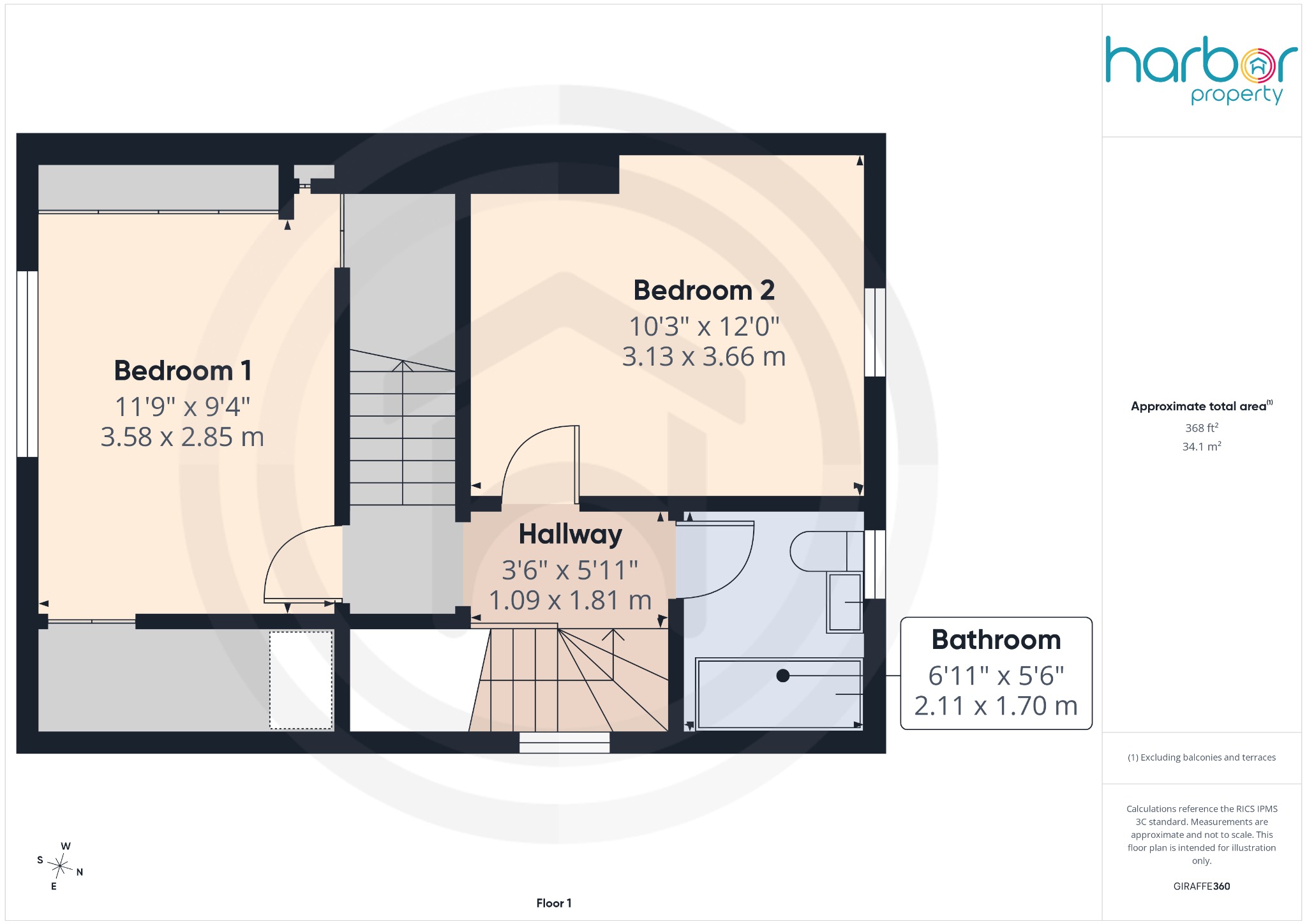 3 Bredisholm Terrace, Baillieston, Glasgow floorplan