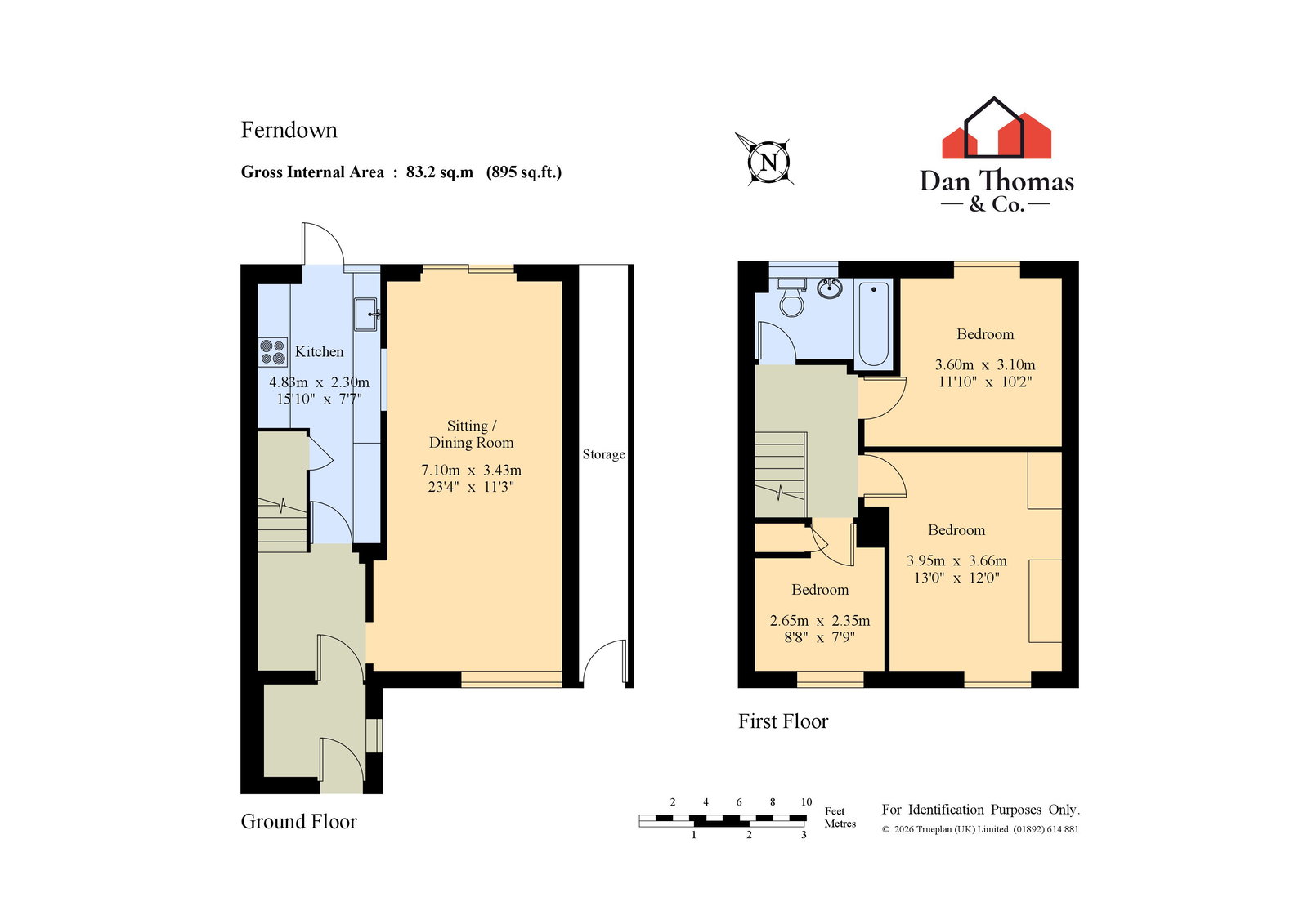 8, Ferndown, Gravesend floorplan