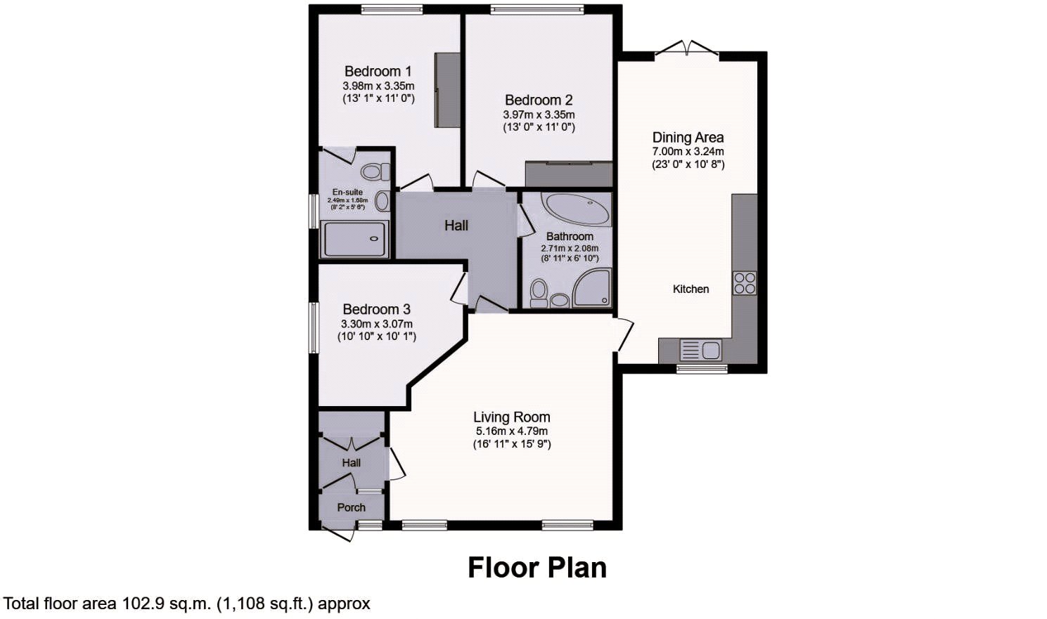 11, The Mall, Greater Manchester floorplan