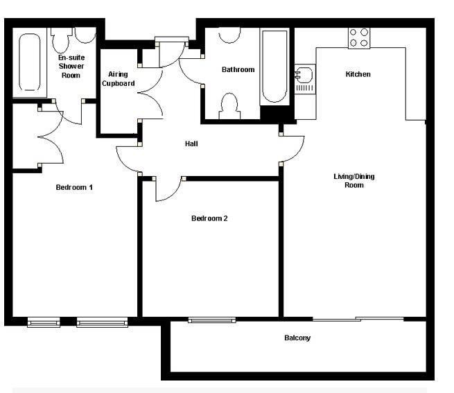 2 Bedrooms Flat for sale in Newfoundland Way, Portishead, Bristol BS20