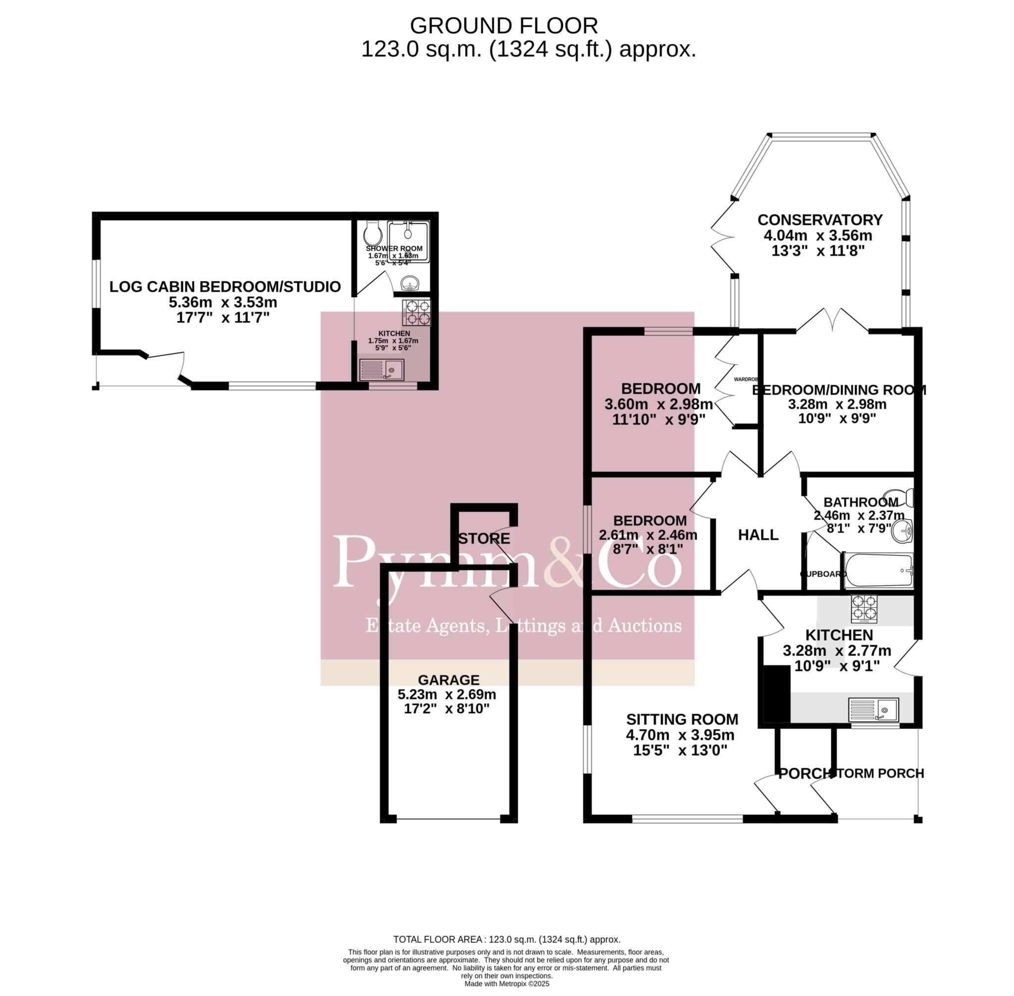 Quarndon, Post Office Lane, Norwich floorplan