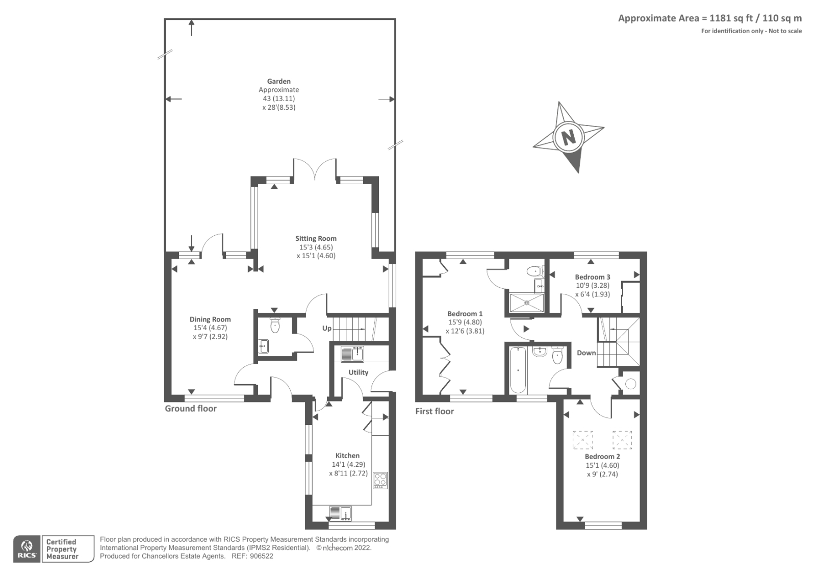 Warland Gardens, Kidlington floorplan