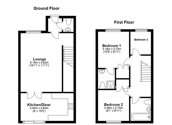 3 Bedrooms Semi-detached house to rent in Tamar Way, Tangmere, Chichester PO20