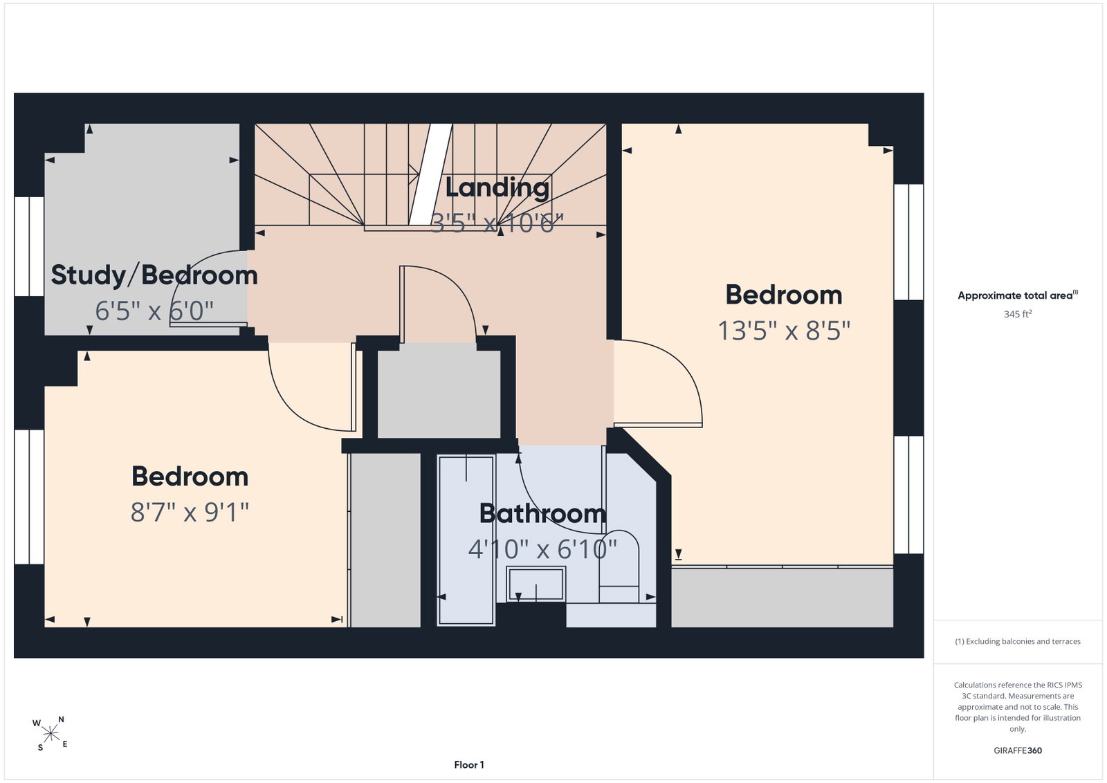 61, Osprey Drive, Stowmarket floorplan