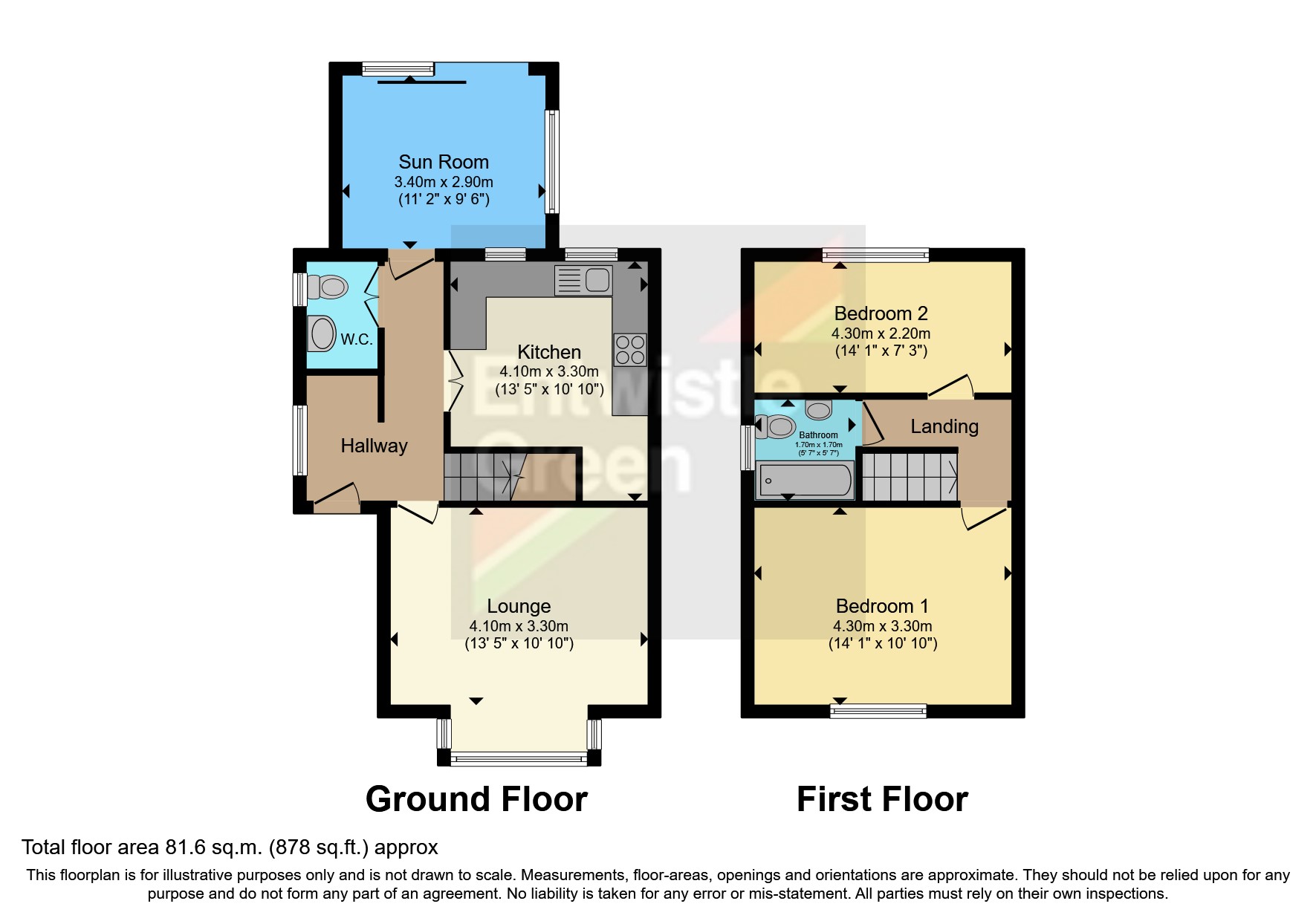 Barrowford Road, Padiham, Burnley BB12, 2 bedroom semidetached house