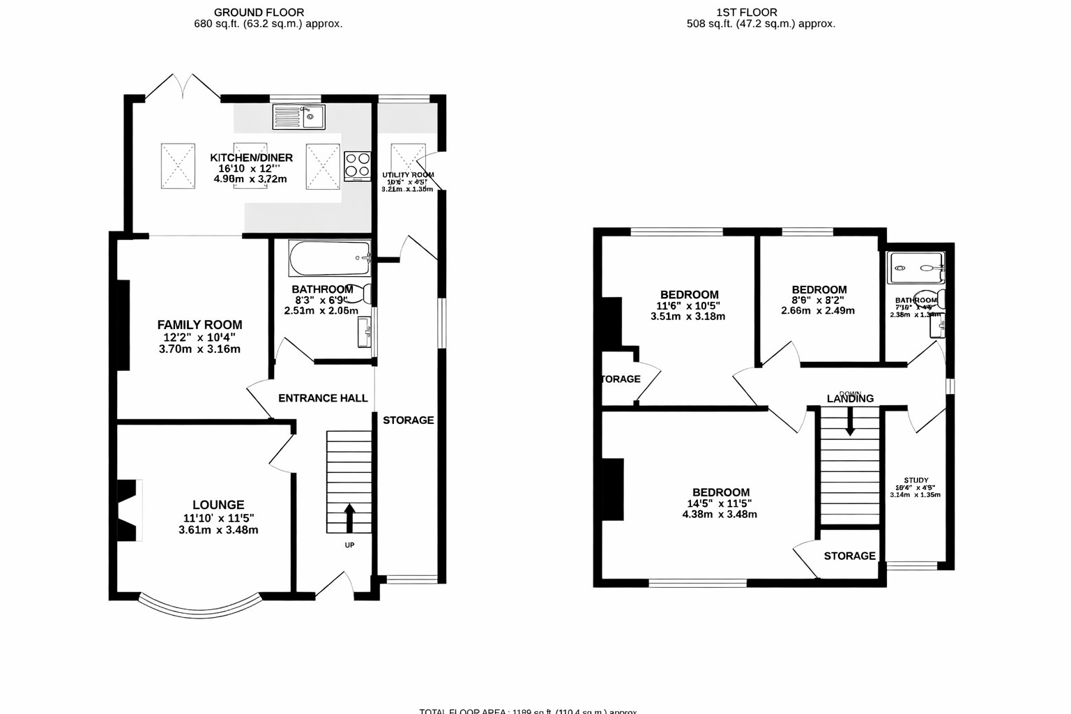 7, St Annes Road, St Albans floorplan