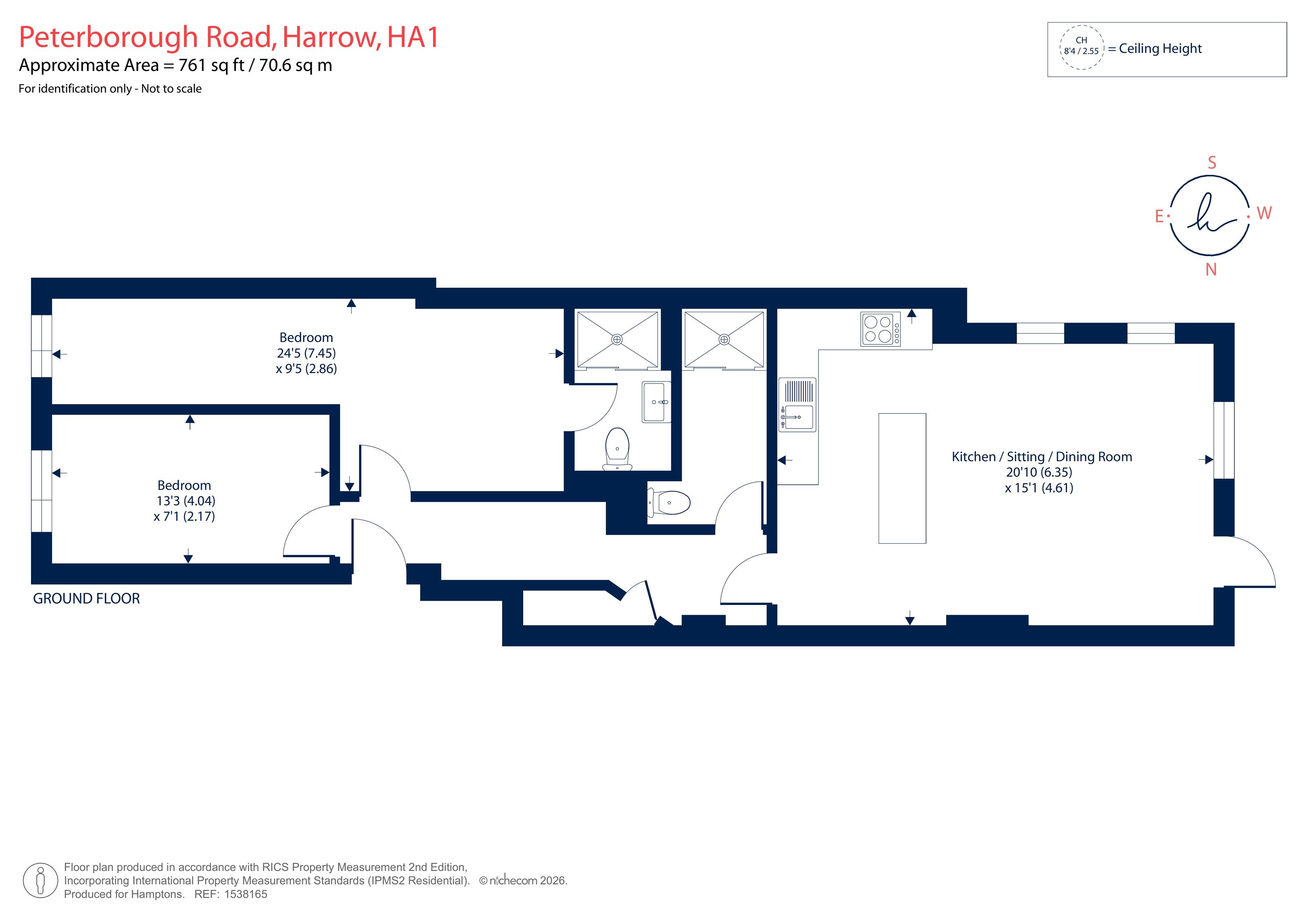 Peterborough Road, Harrow floorplan