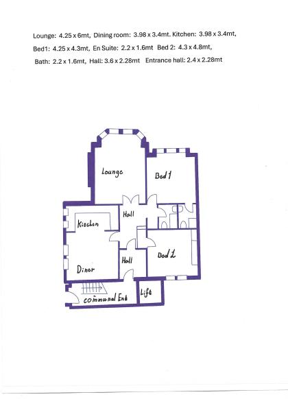 1, Elmsleigh Court, Ellesmere Road, Eccles floorplan
