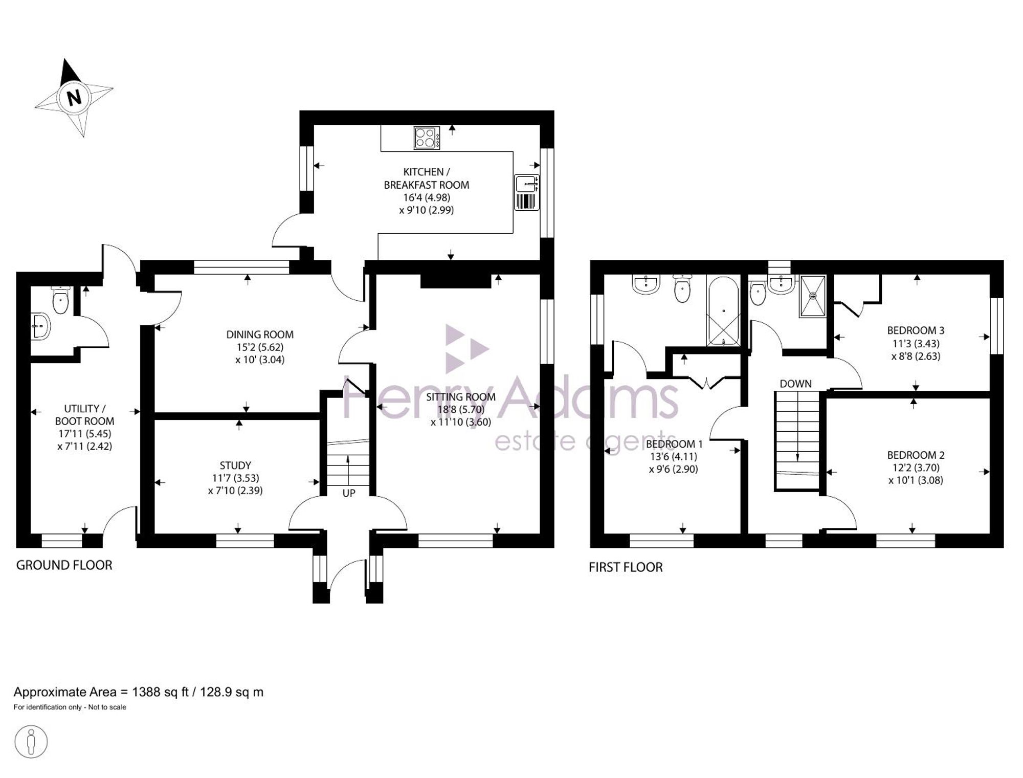 Austens Chestnut Walk, Chichester floorplan