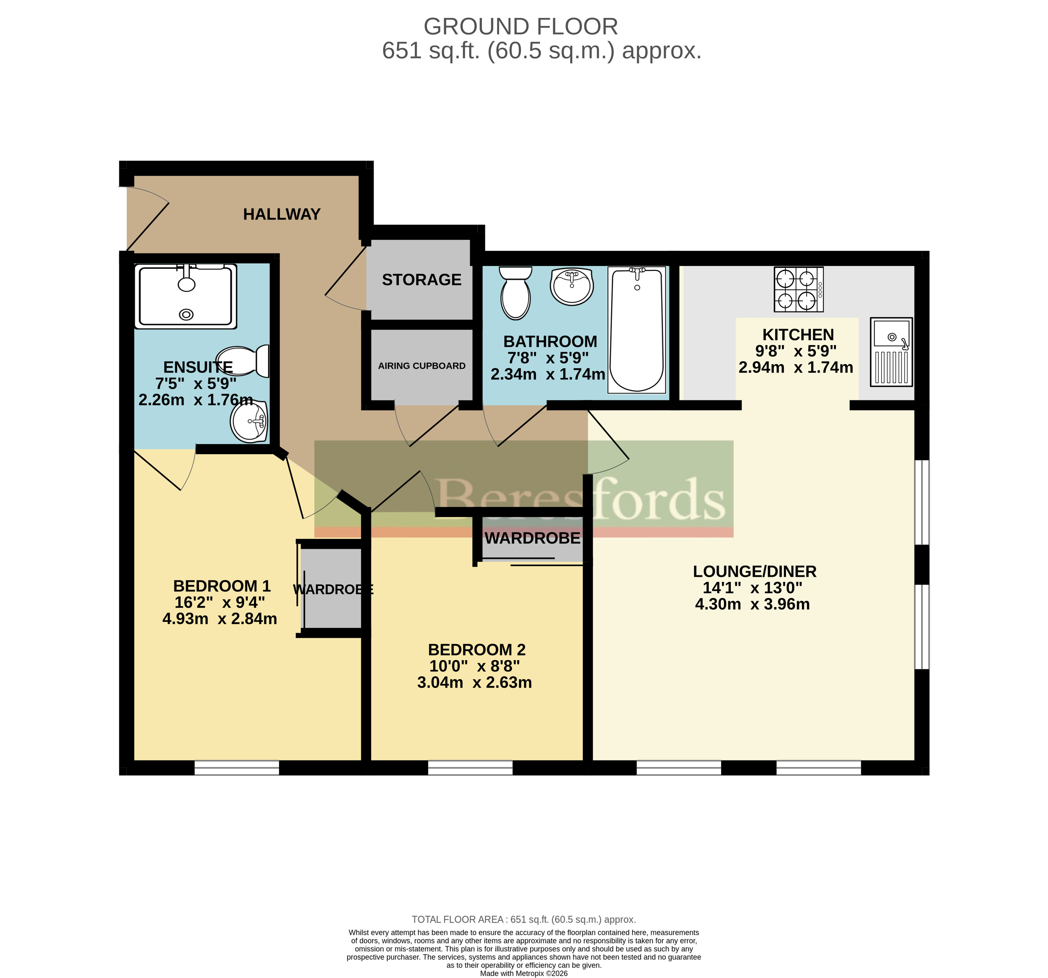 116, Albany Gardens, Essex floorplan
