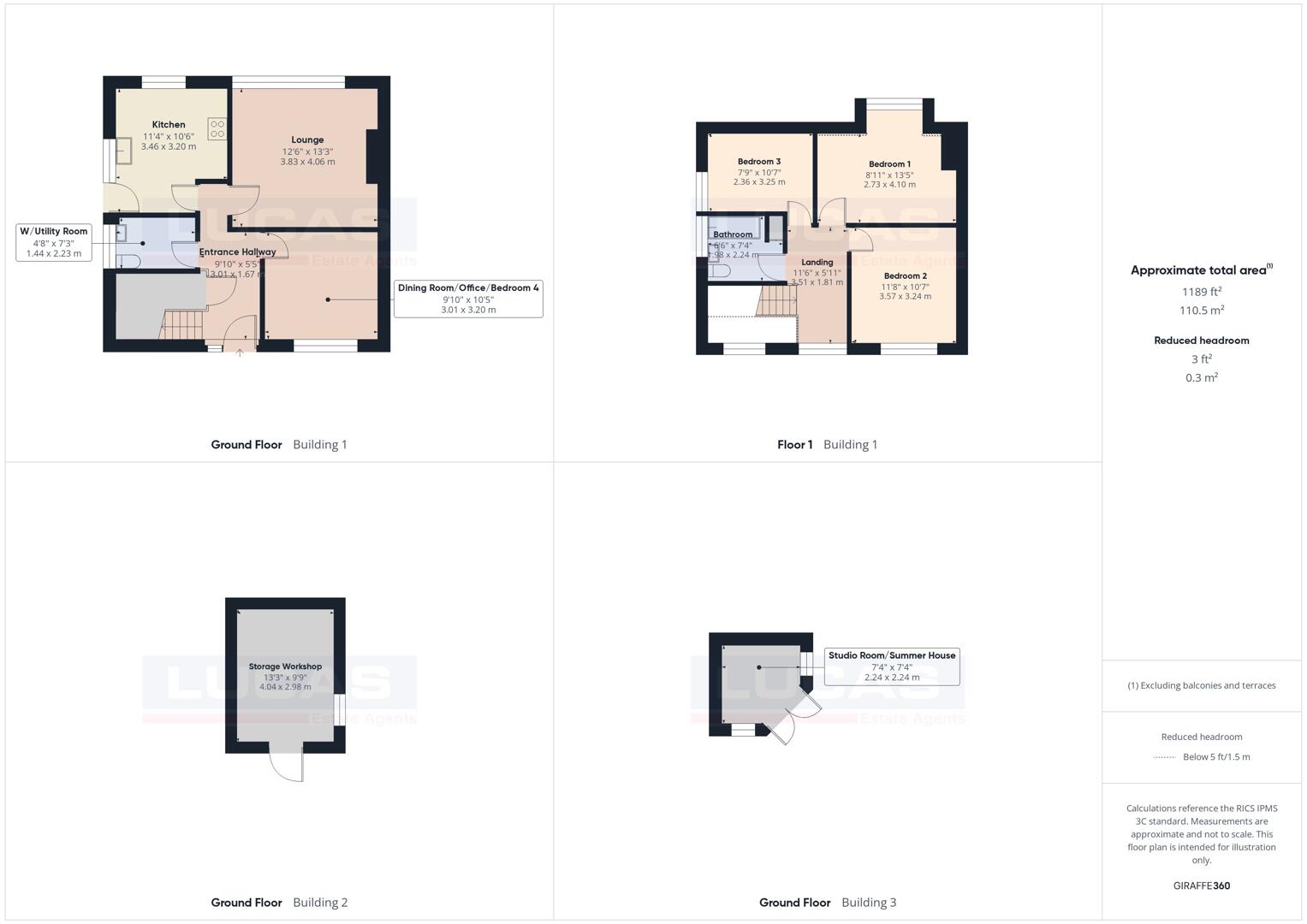 Coed Celyn, 24 Lon Y Wennol, Llanfairpwll floorplan