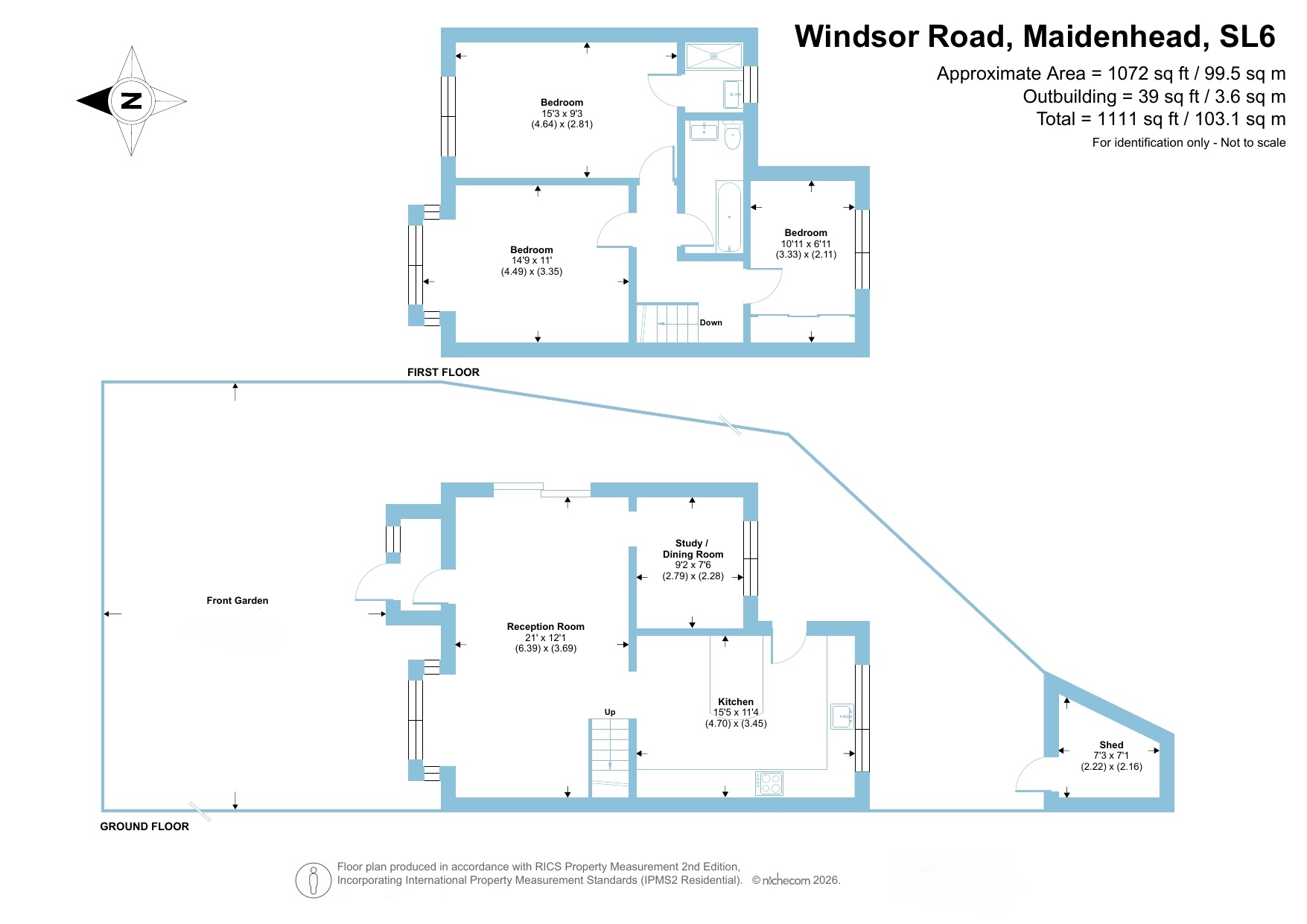 202 Windsor Road, Maidenhead floorplan
