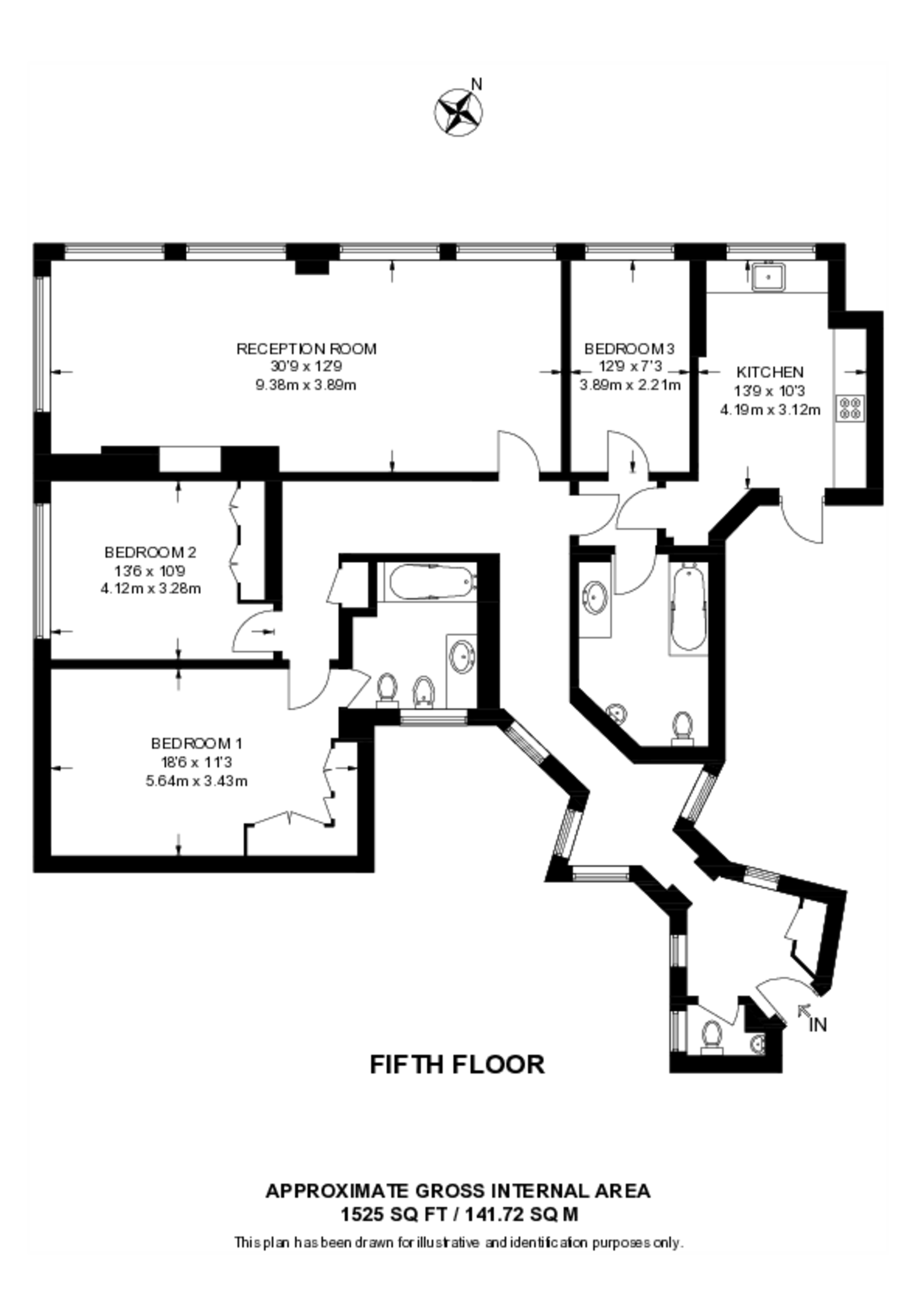 Bryanston Court, Marylebone floorplan