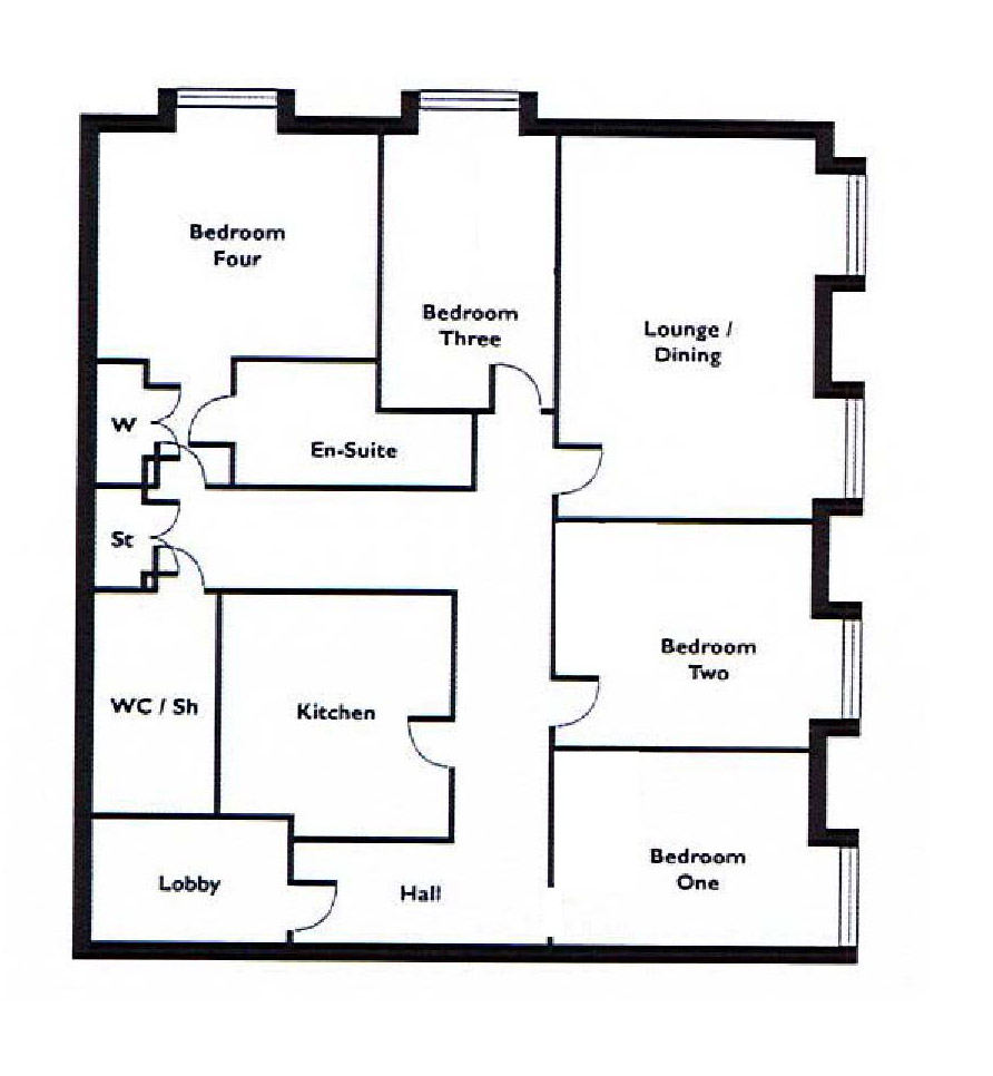 4 Bedrooms Flat for sale in George Street, Paisley PA1