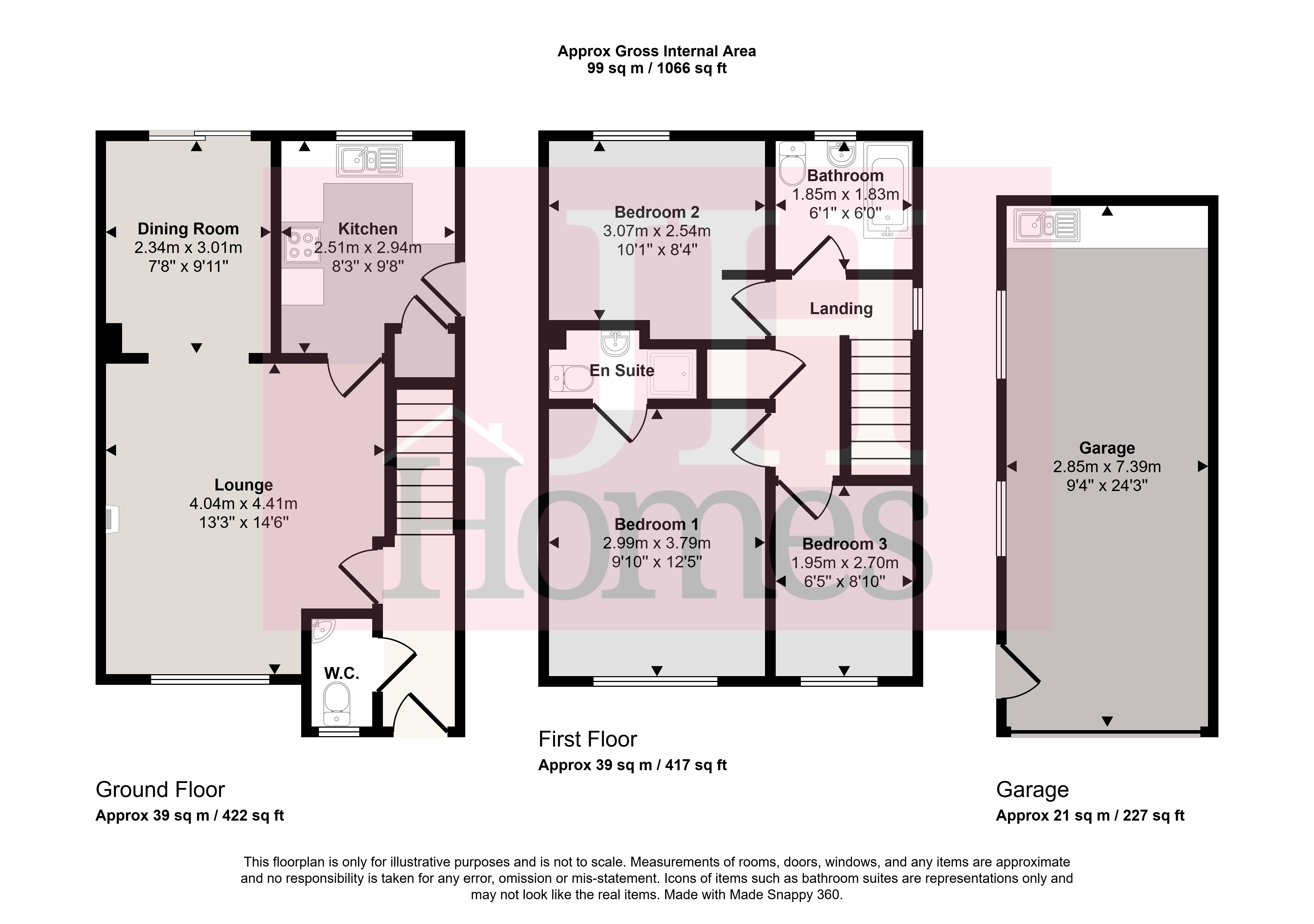 55, Monument Way, Ulverston floorplan