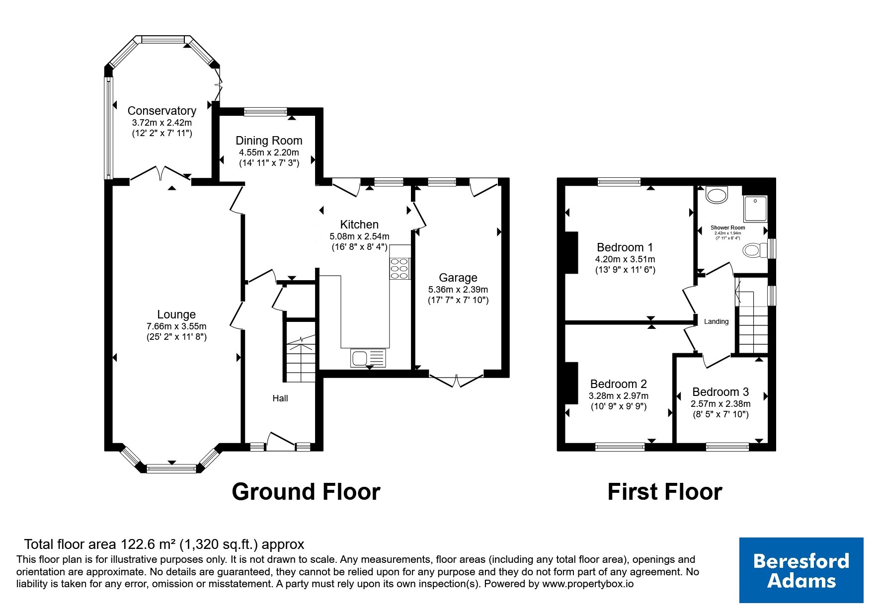 2, Henley Road, Cheshire floorplan