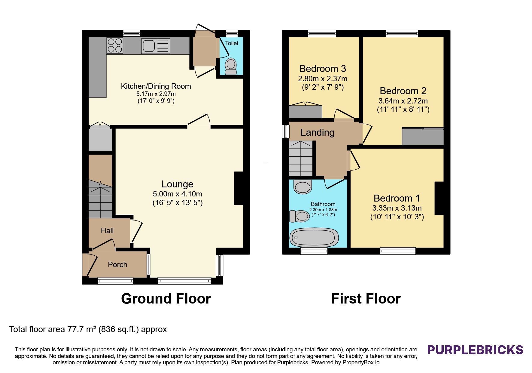 23, Vimy Terrace, Wednesbury floorplan