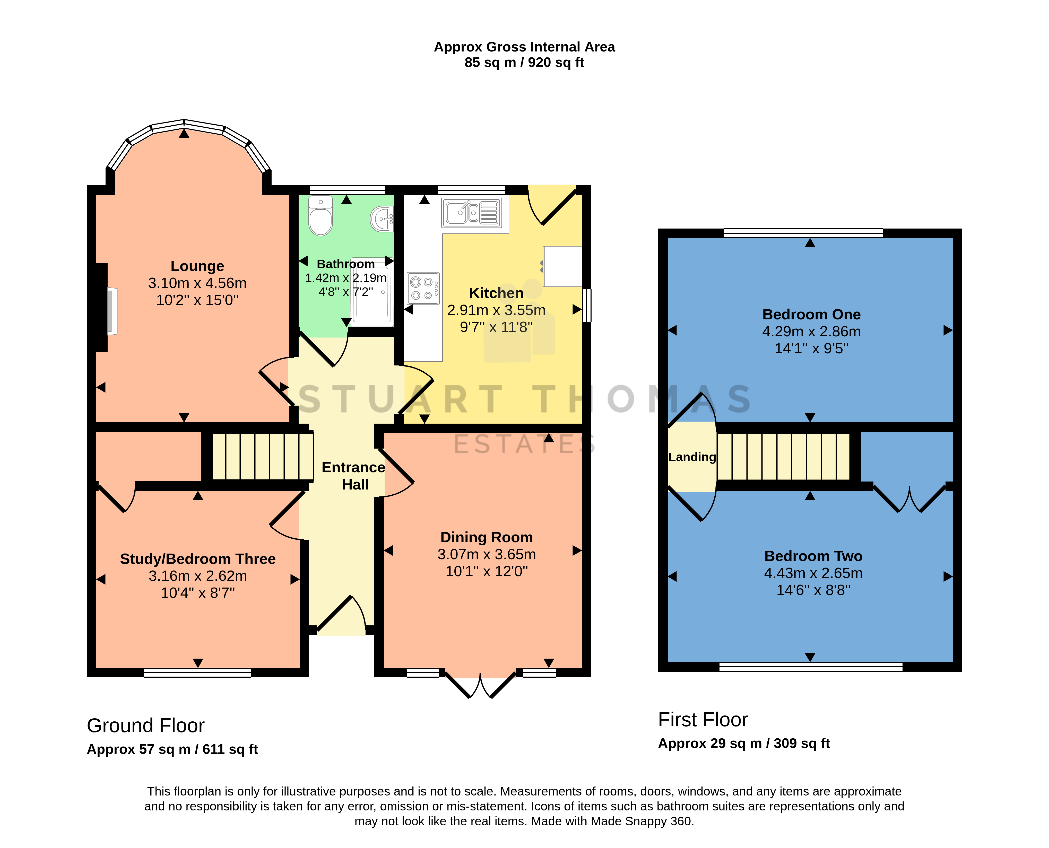21, Warren Chase, Thundersley floorplan