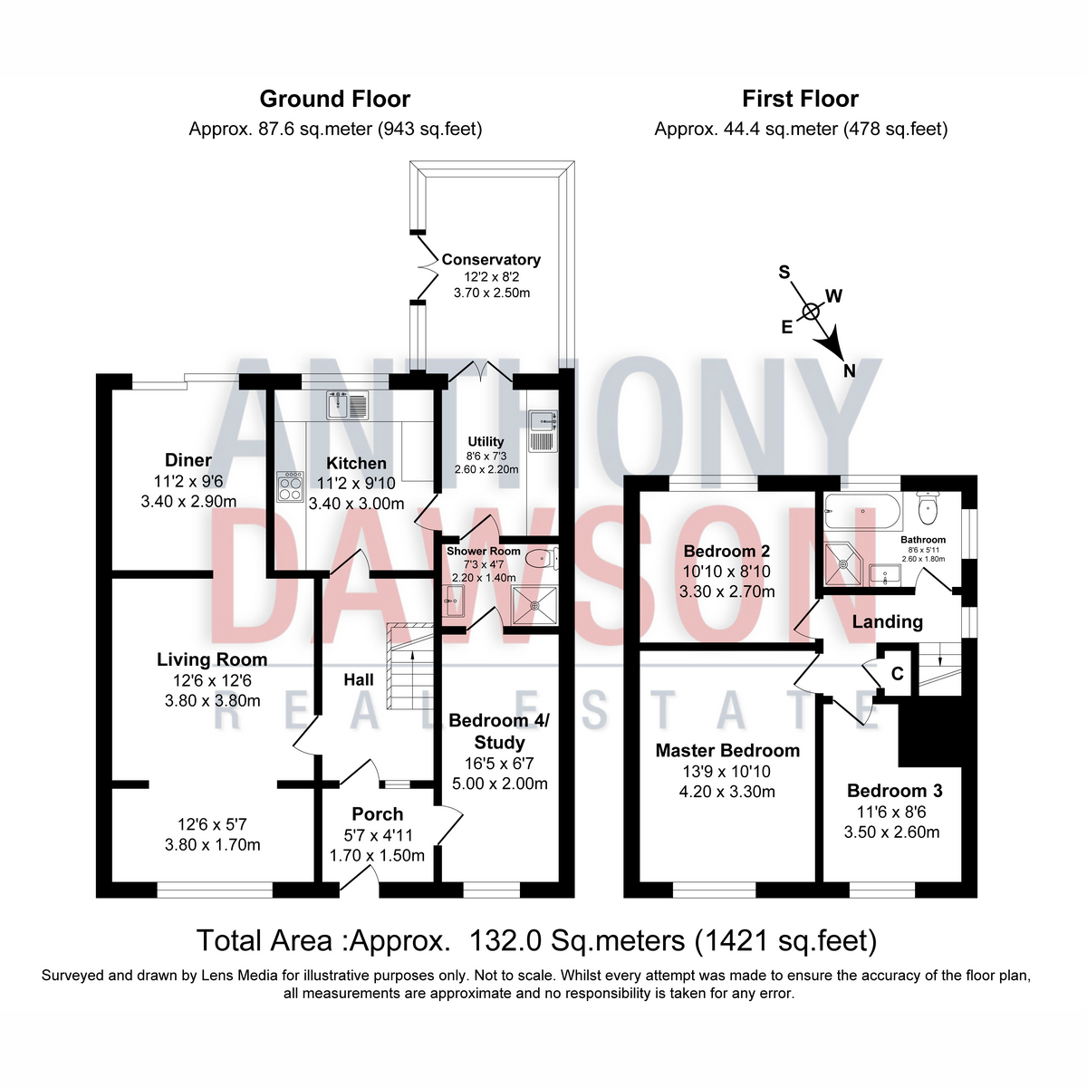4, Andelen Close, Hapton floorplan