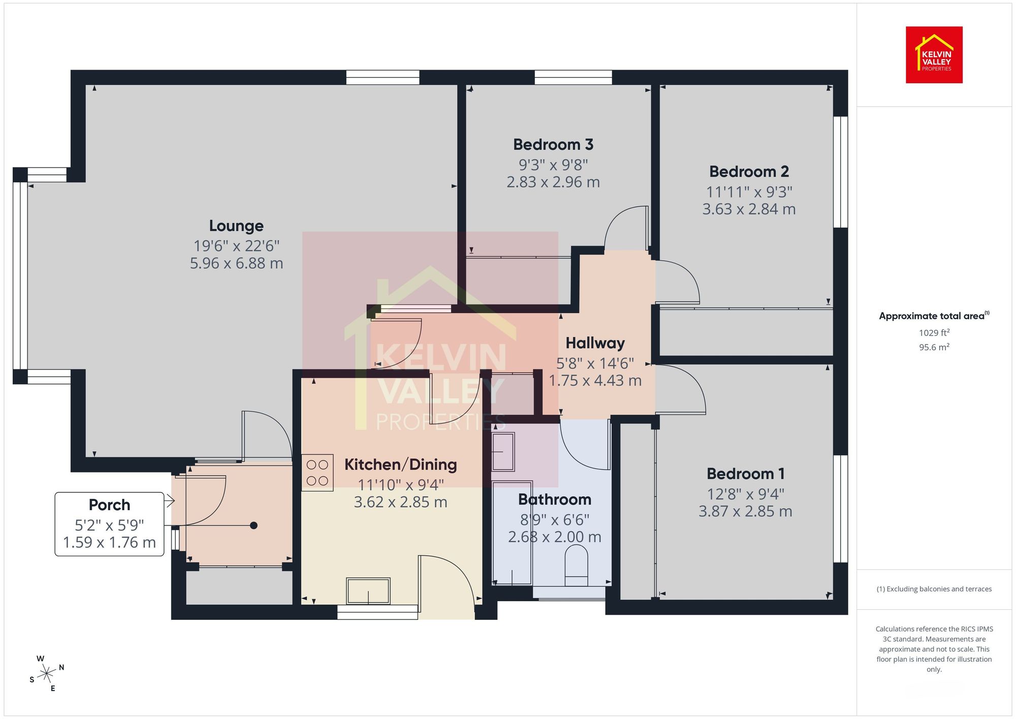 5 Auchinvole Crescent, Glasgow floorplan