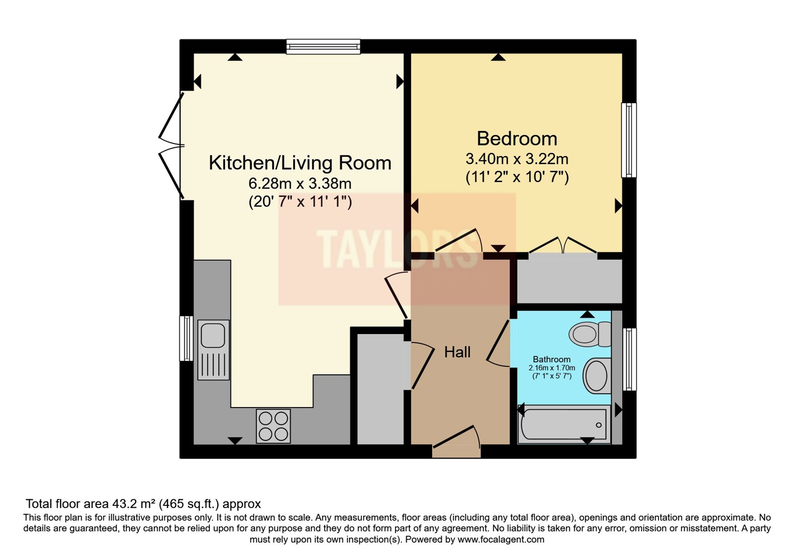 19 Linden Quarter,, Cromwell Street, Somerset floorplan