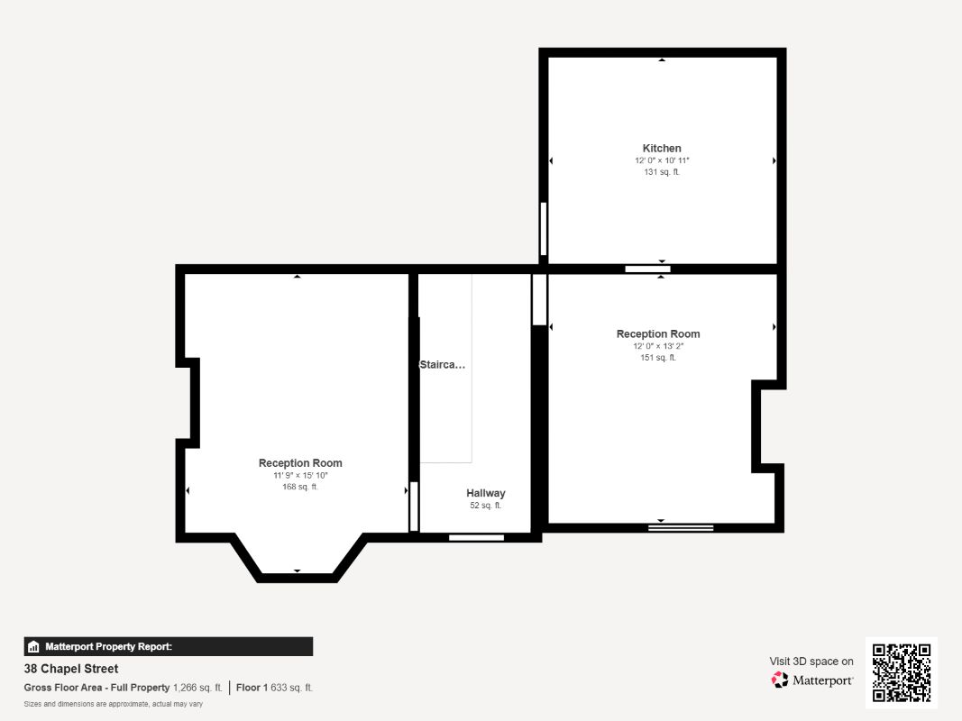 38, Chapel Street, Stourbridge floorplan