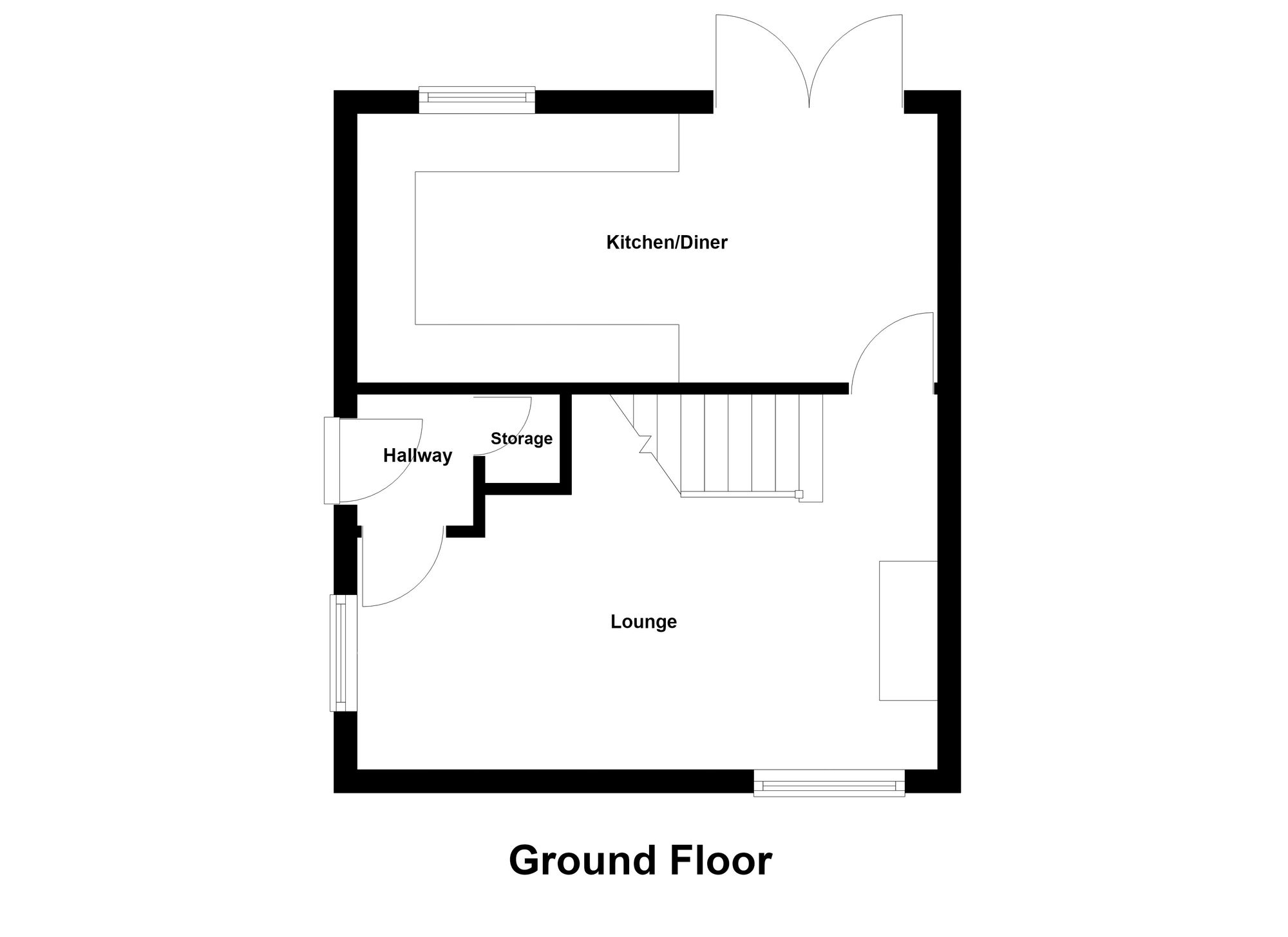 42 The Gateways, Manchester floorplan