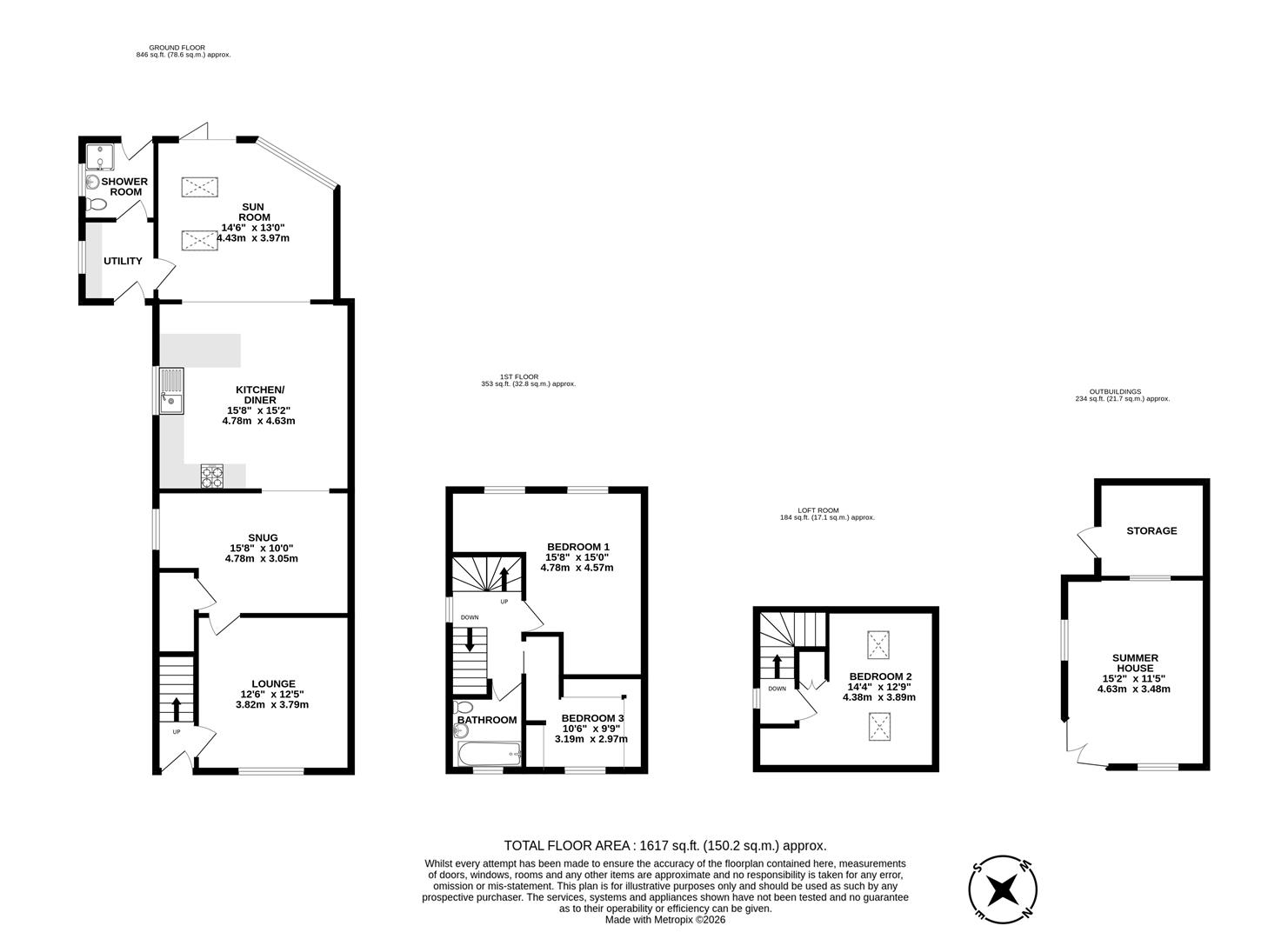 377, Messingham Road, Scunthorpe floorplan
